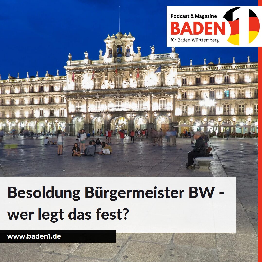 Besoldung Bürgermeister BW - wer legt das fest