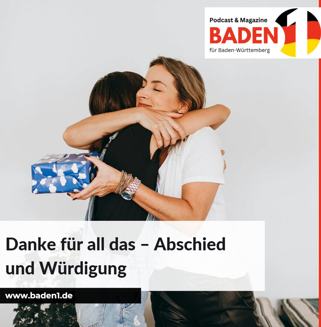 Danke für all das – Abschied und Würdigung Danke für all das – Abschied und Würdigung
