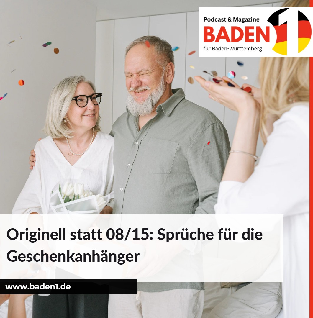 Originell statt 0815 Sprüche für die Geschenkanhänger