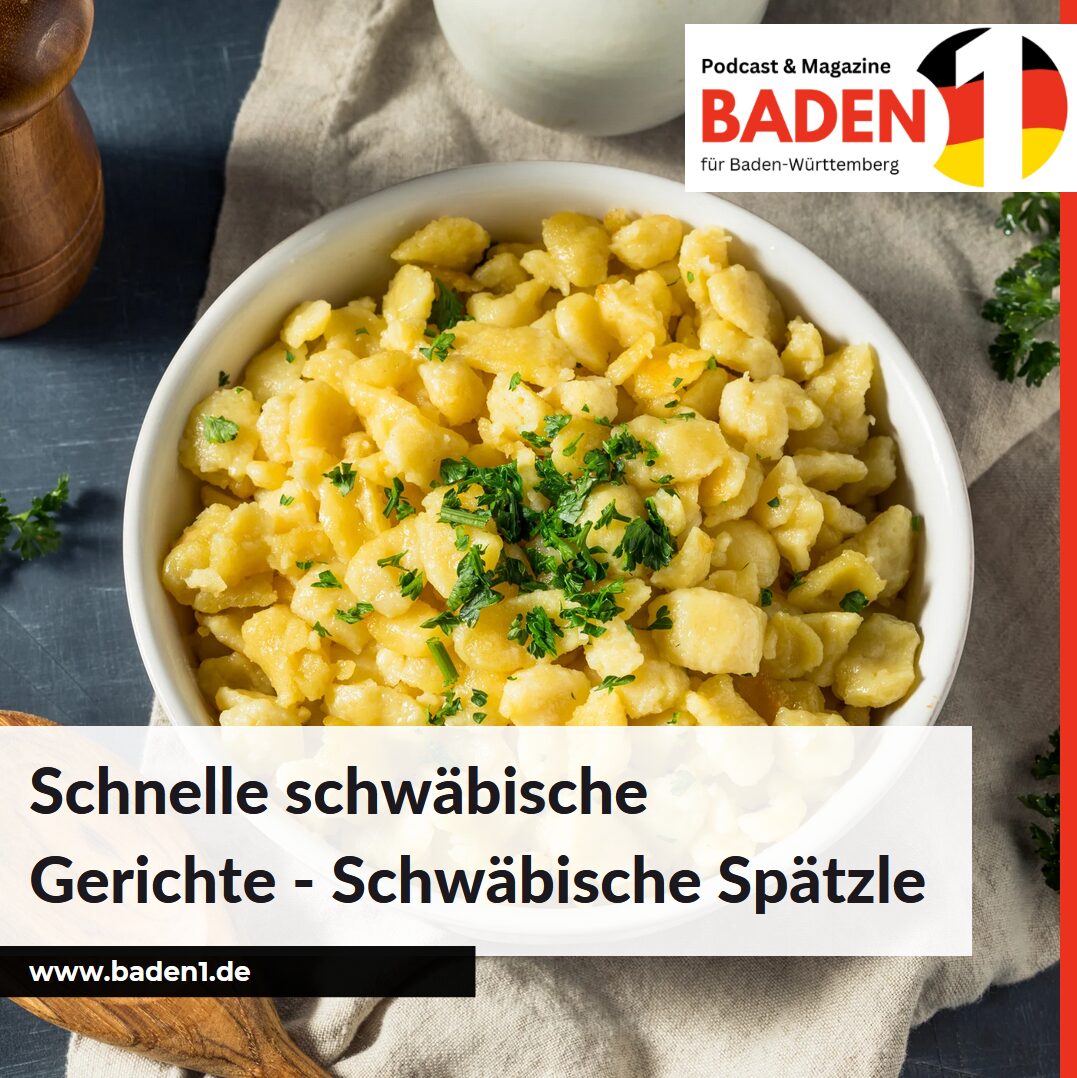 Schnelle schwäbische Gerichte - Schwäbische Spätzle
