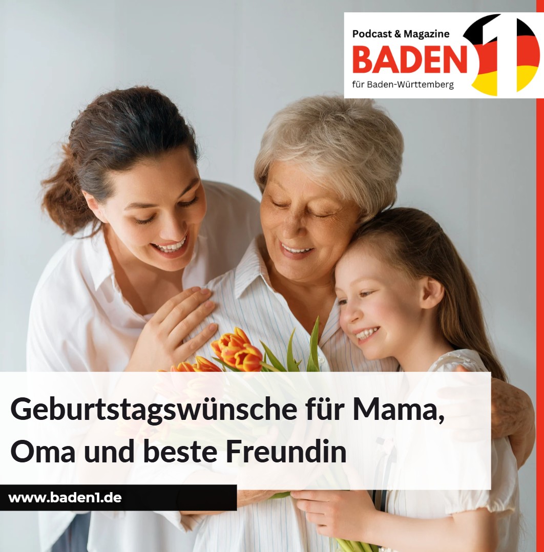 Geburtstagswünsche für Mama, Oma und beste Freundin