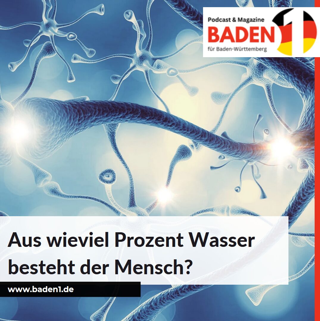 Aus wieviel Prozent Wasser besteht der Mensch?