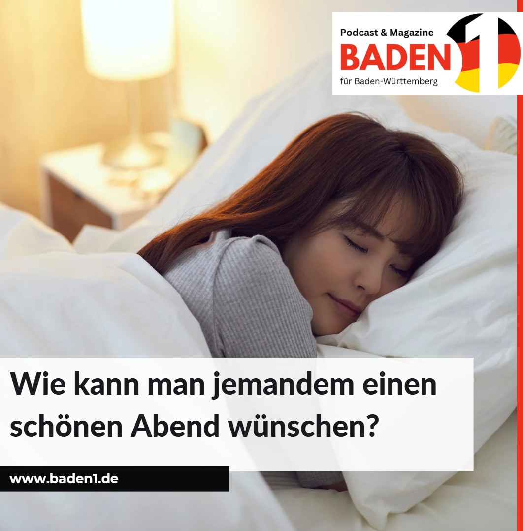 Wie kann man jemandem einen schönen Abend wünschen