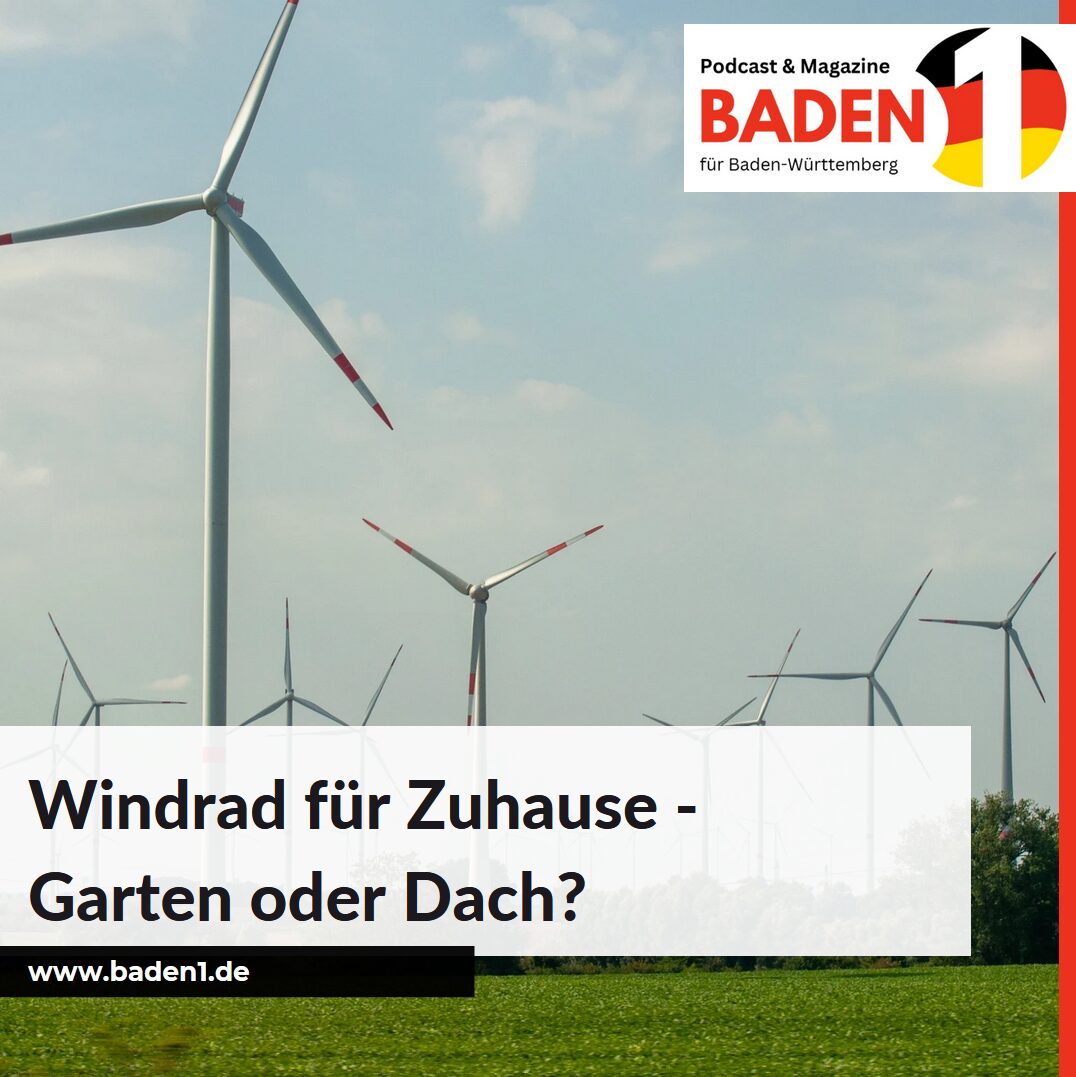 Windrad für Zuhause - Garten oder Dach?