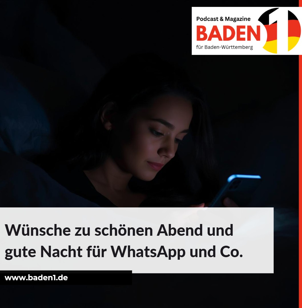 Wünsche zu schönen Abend und gute Nacht für WhatsApp und Co.