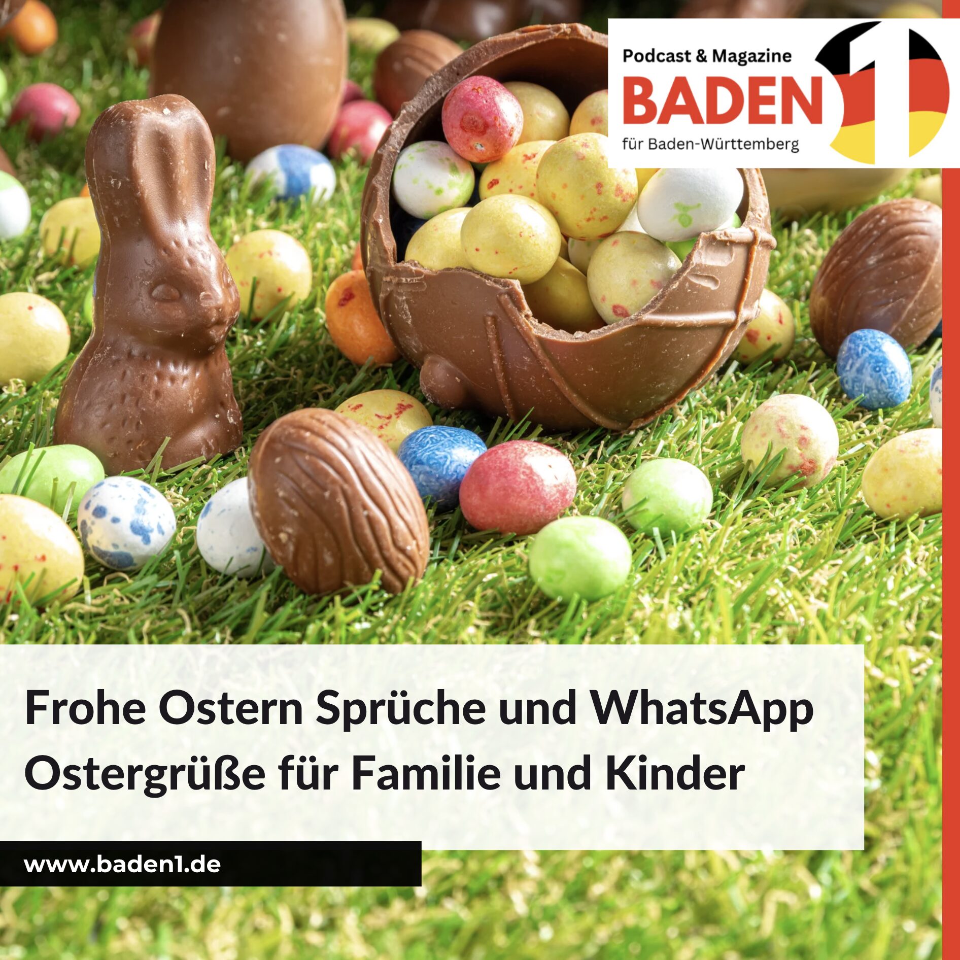 Frohe Ostern Sprüche und WhatsApp Ostergrüße für Familie und Kinder