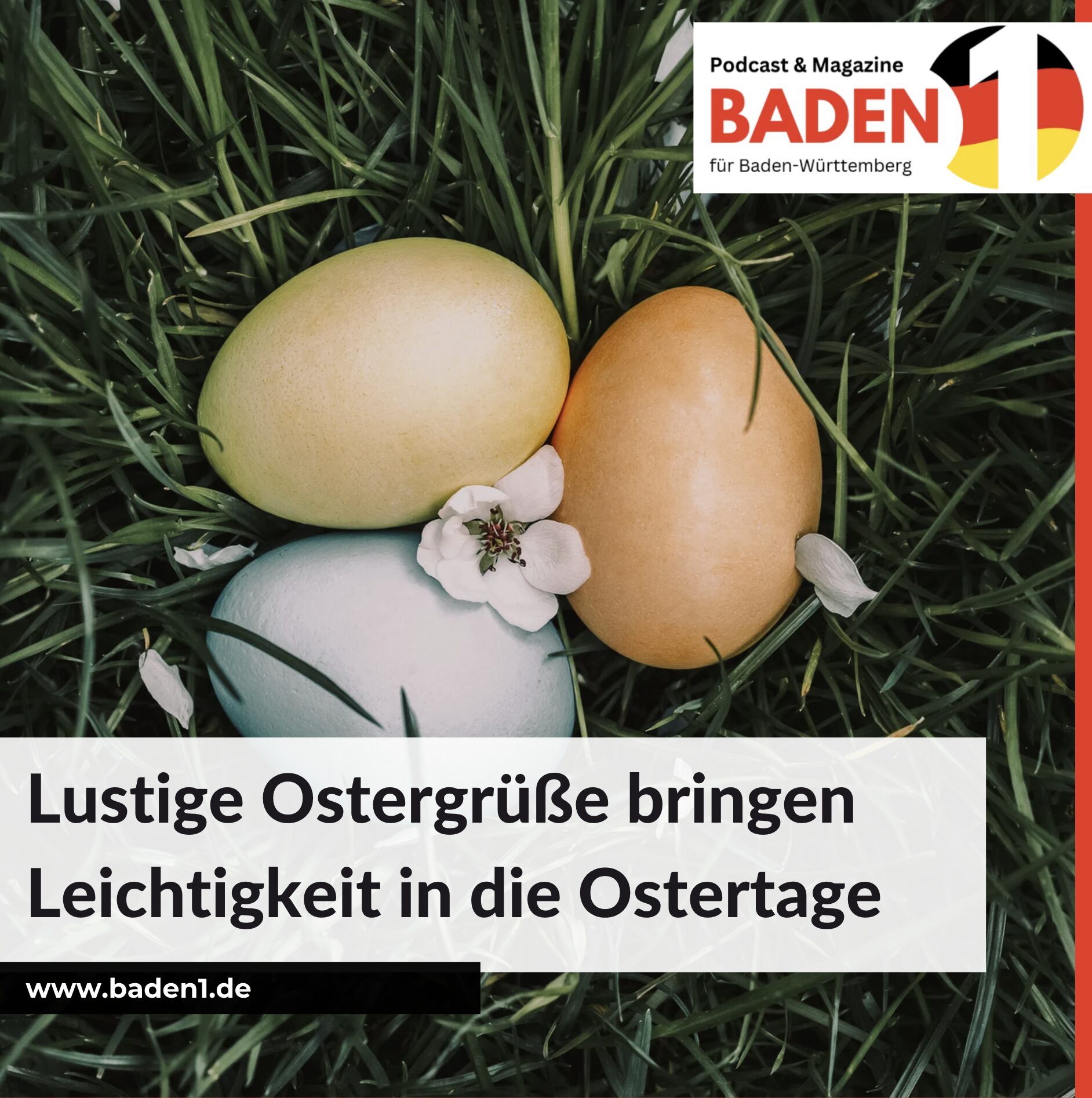 Lustige Ostergrüße bringen Leichtigkeit in die Ostertage