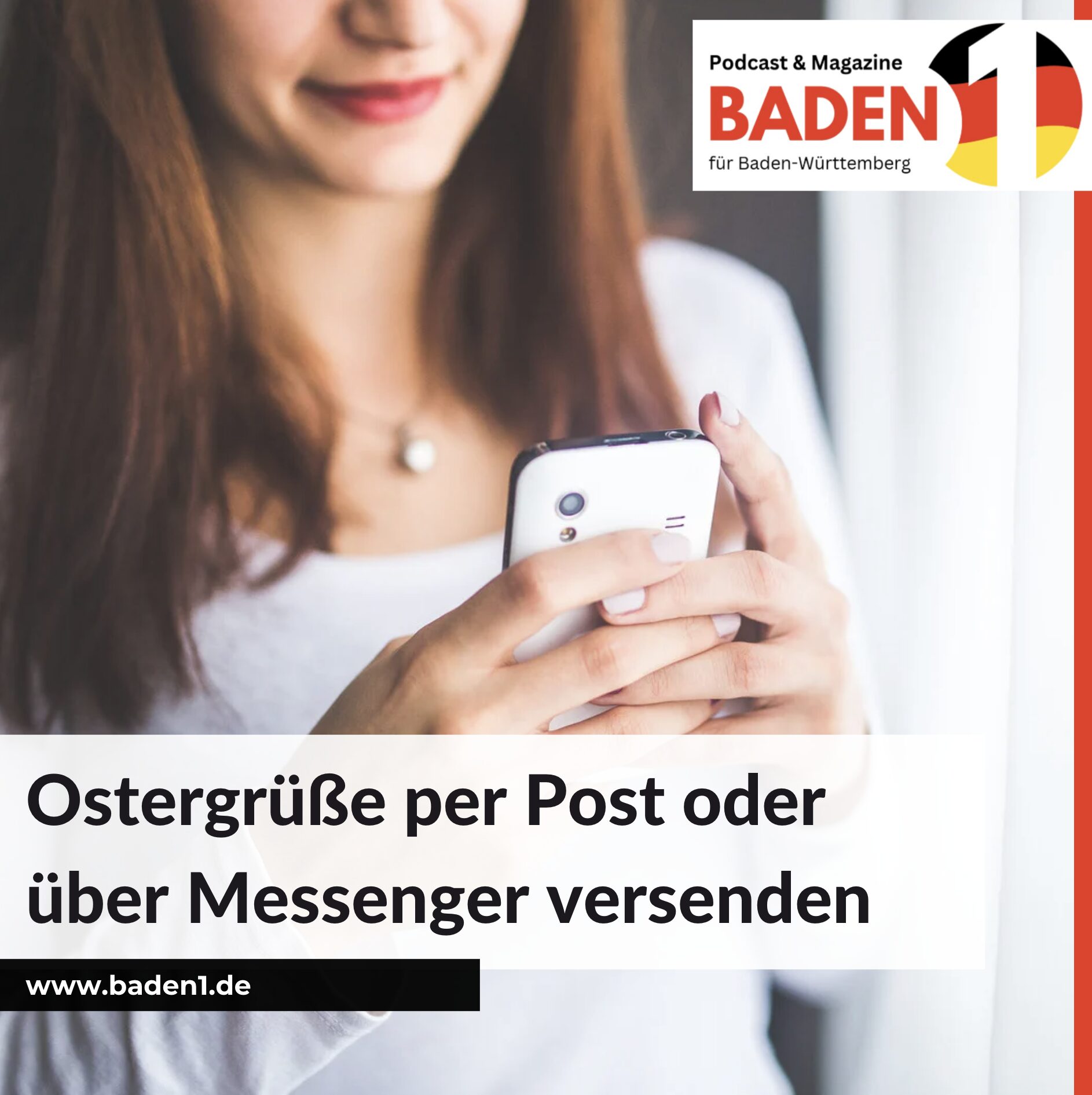 Ostergrüße per Post oder über Messenger versenden