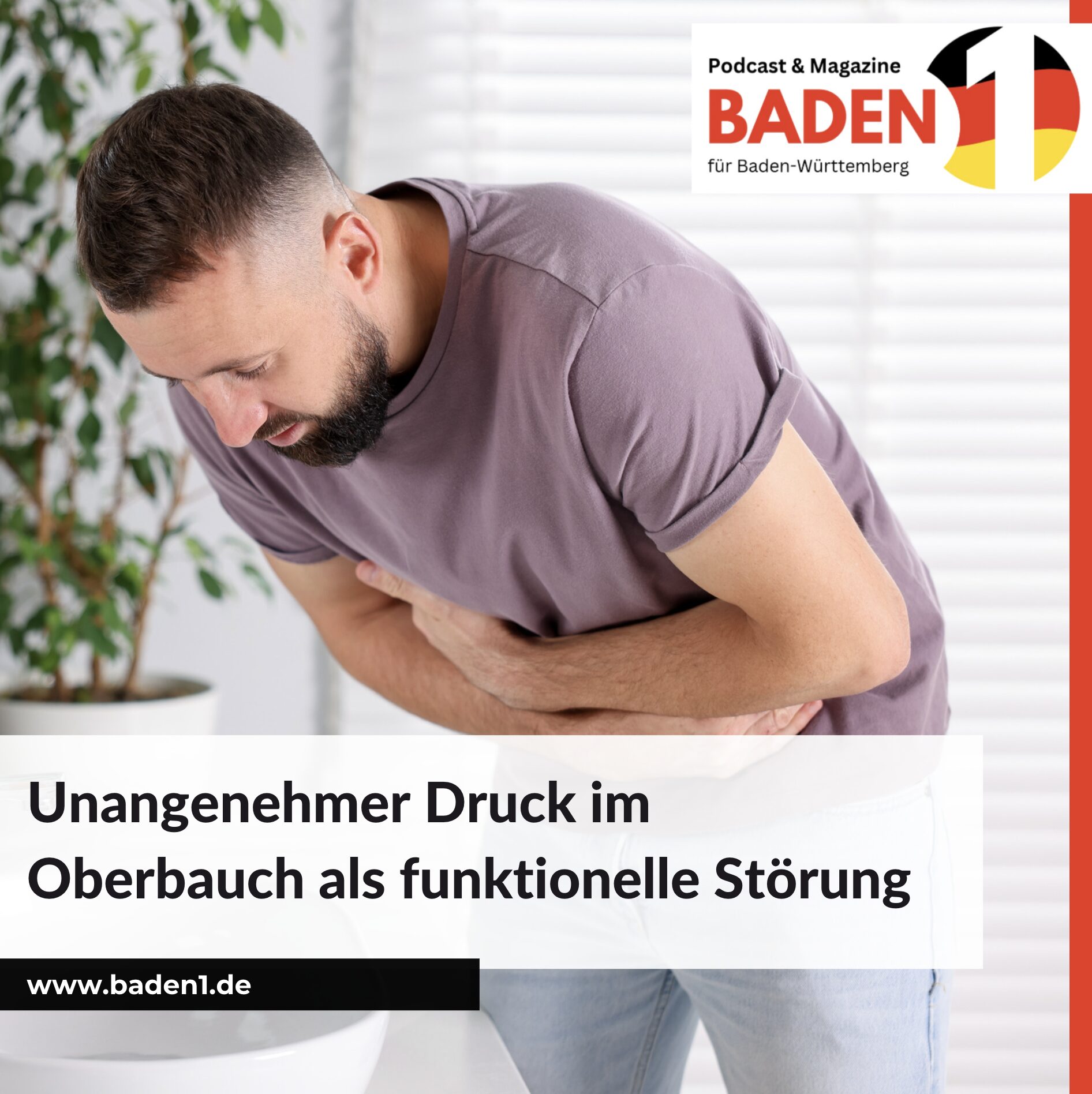 Unangenehmer Druck im Oberbauch als funktionelle Störung