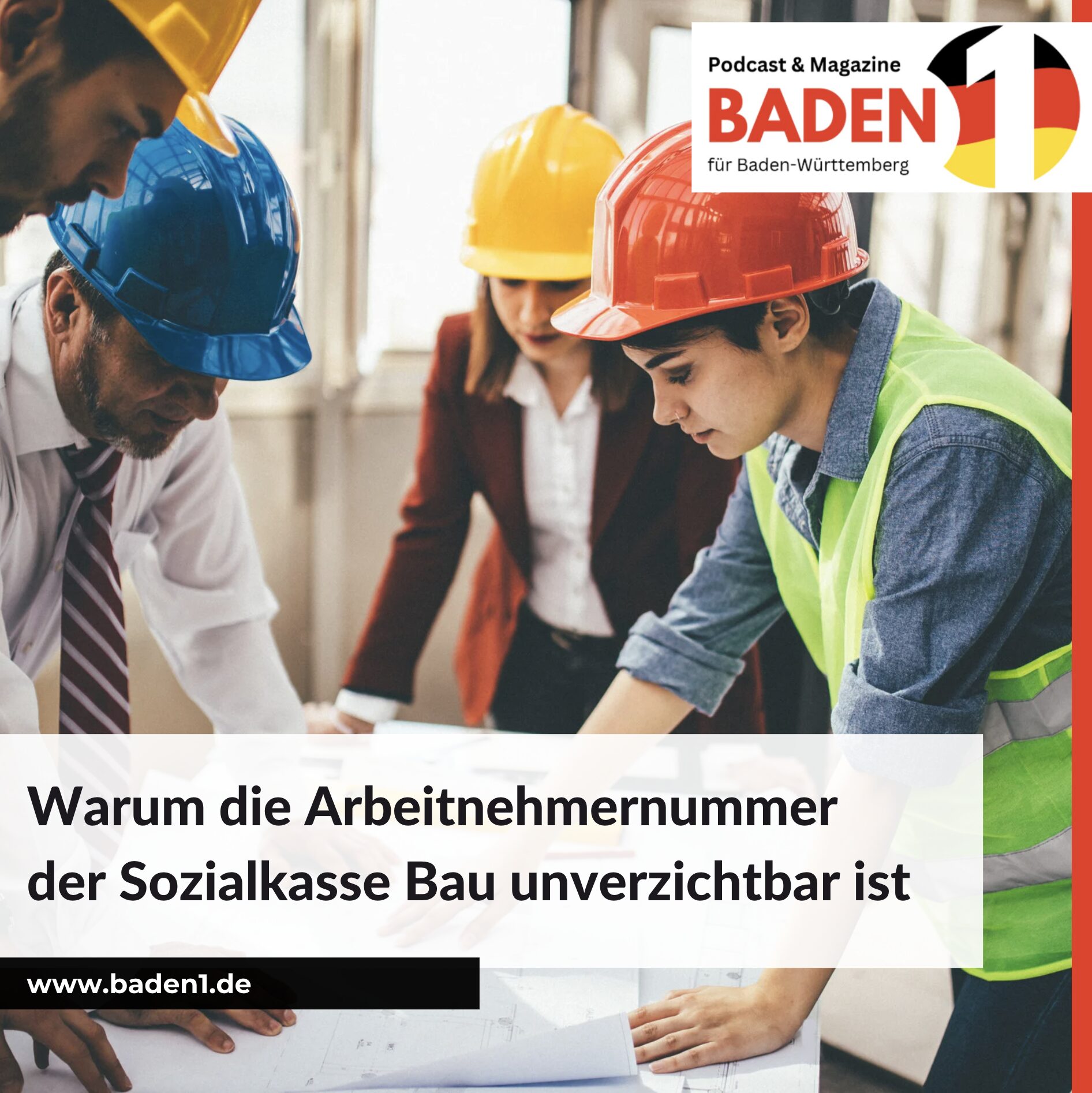 Warum die Arbeitnehmernummer der Sozialkasse Bau unverzichtbar ist