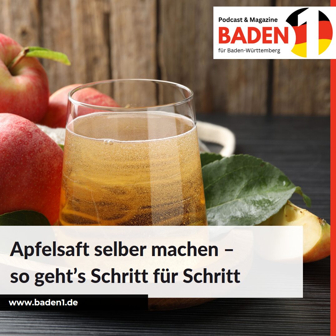 Apfelsaft selber machen – so geht’s Schritt für Schritt