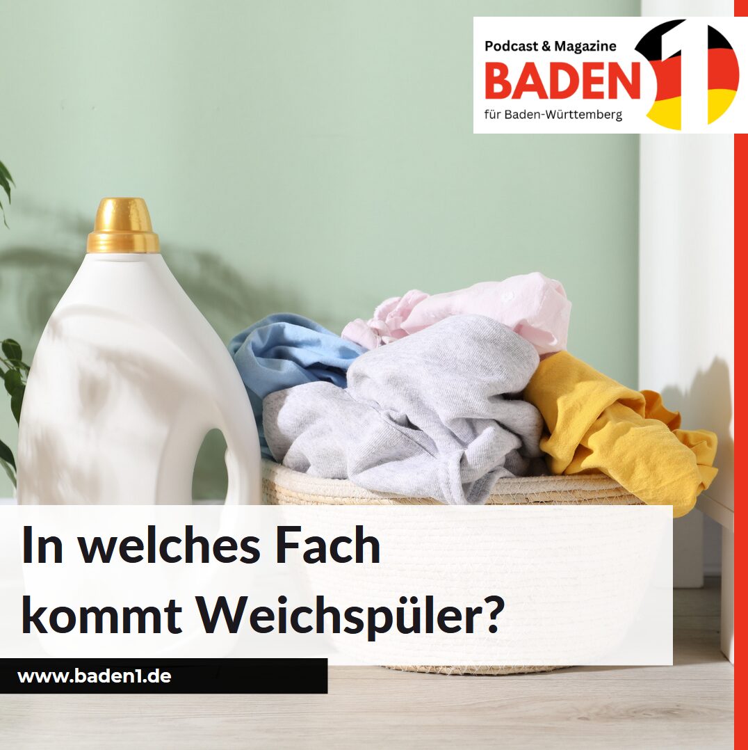 In welches Fach kommt Weichspüler?