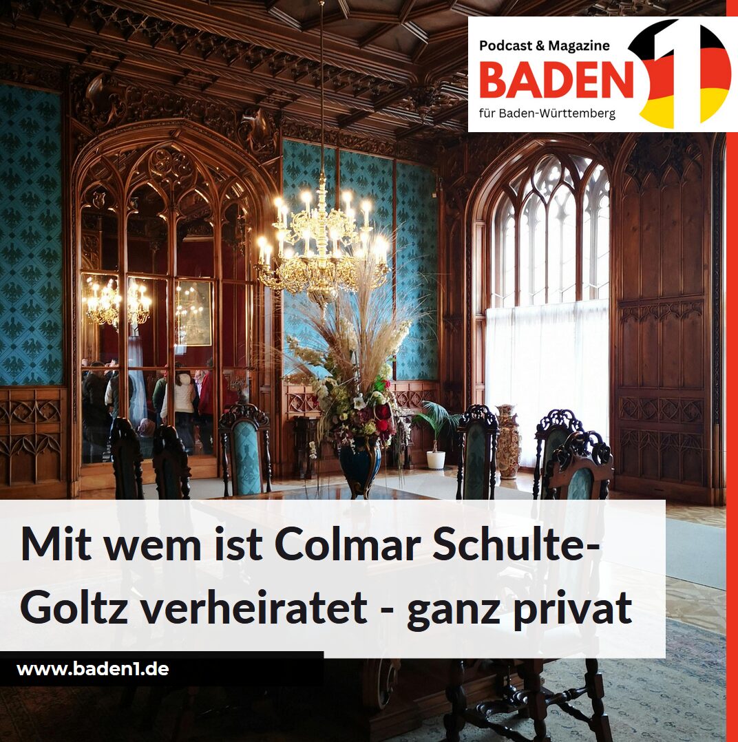 Mit wem ist Colmar Schulte-Goltz verheiratet - ganz privat Mit wem ist Colmar Schulte-Goltz verheiratet - ganz privat