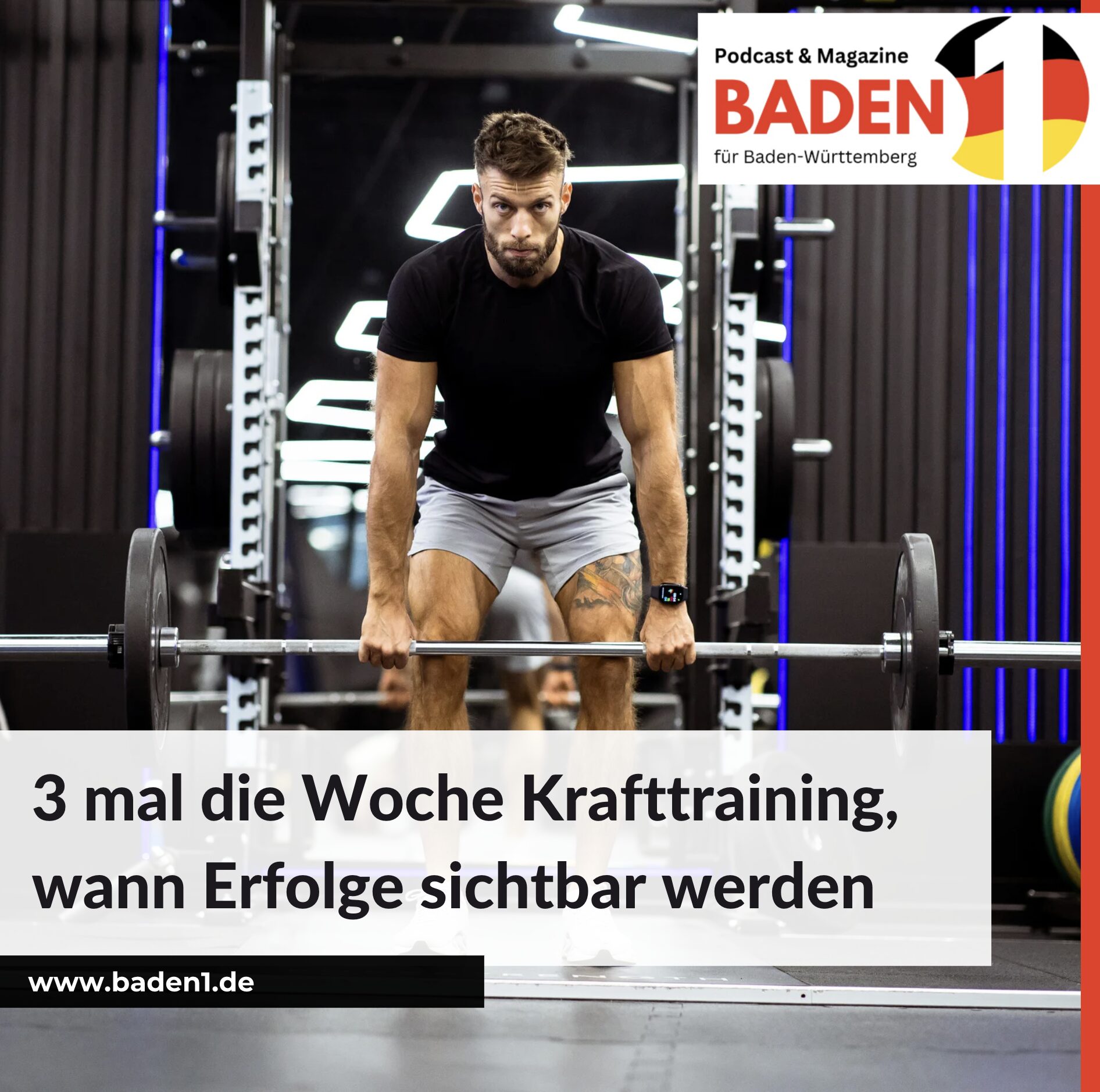 3 mal die Woche Krafttraining, wann Erfolge sichtbar werden