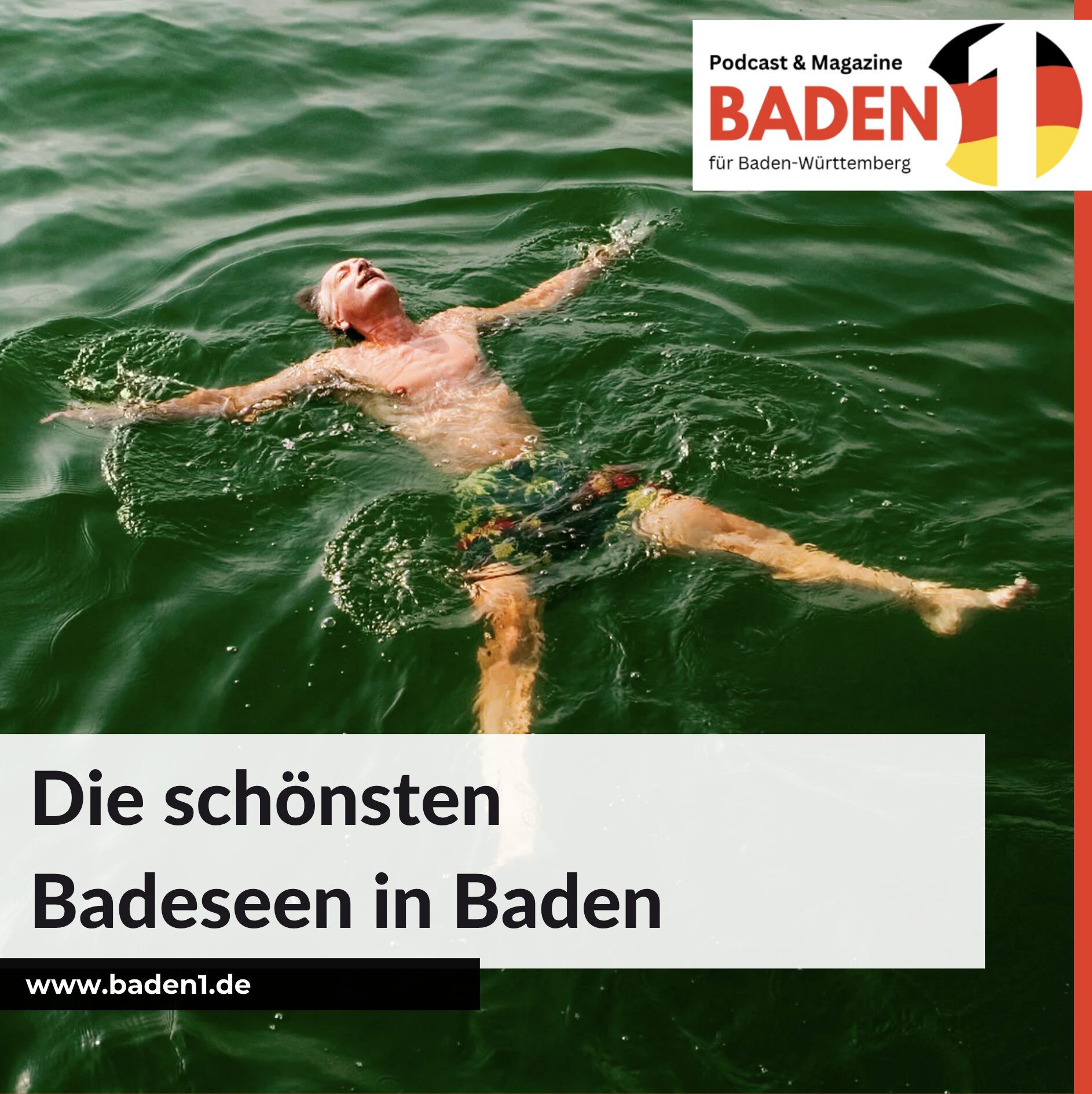Die schönsten Badeseen in Baden