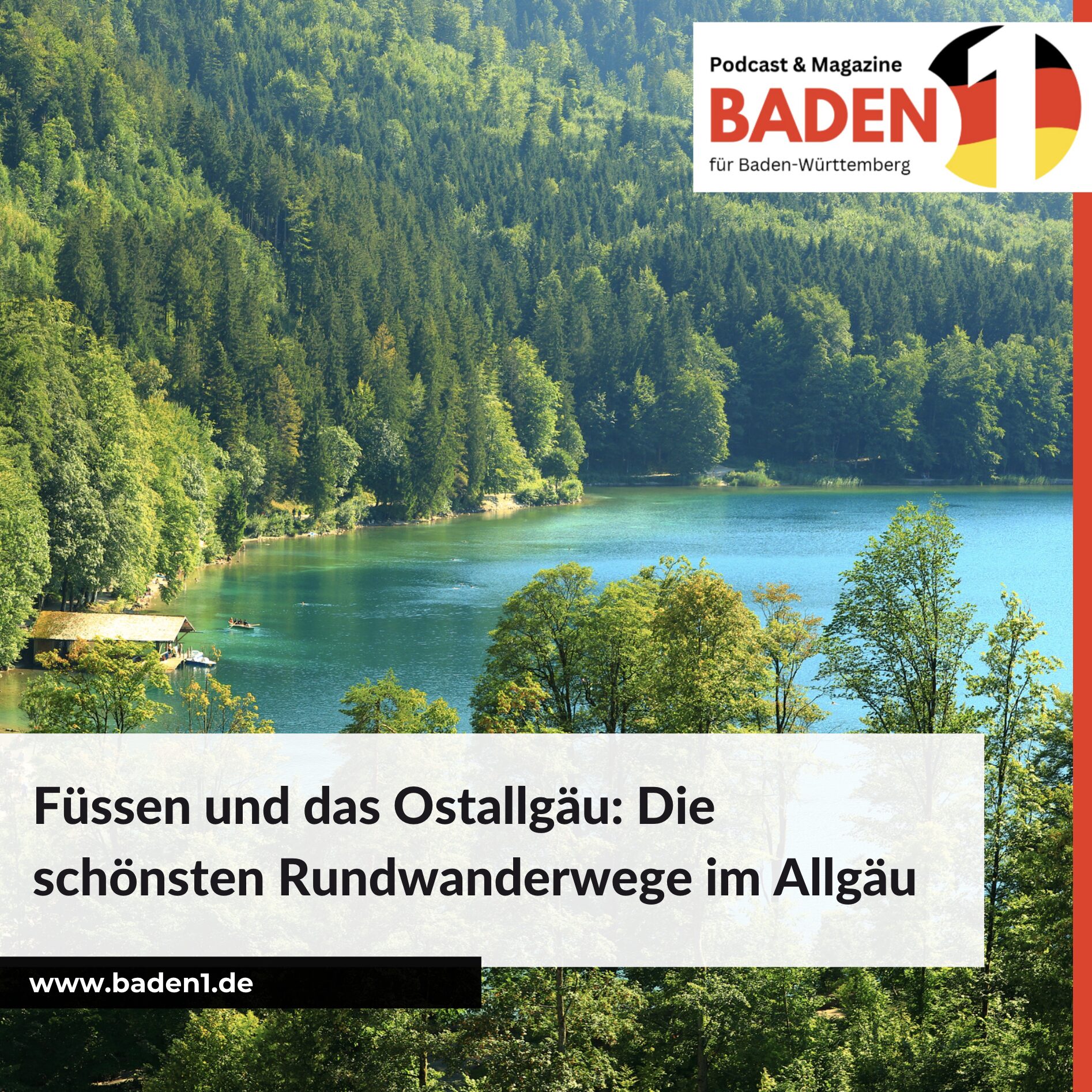 Füssen und das Ostallgäu: Die schönsten Rundwanderwege im Allgäu