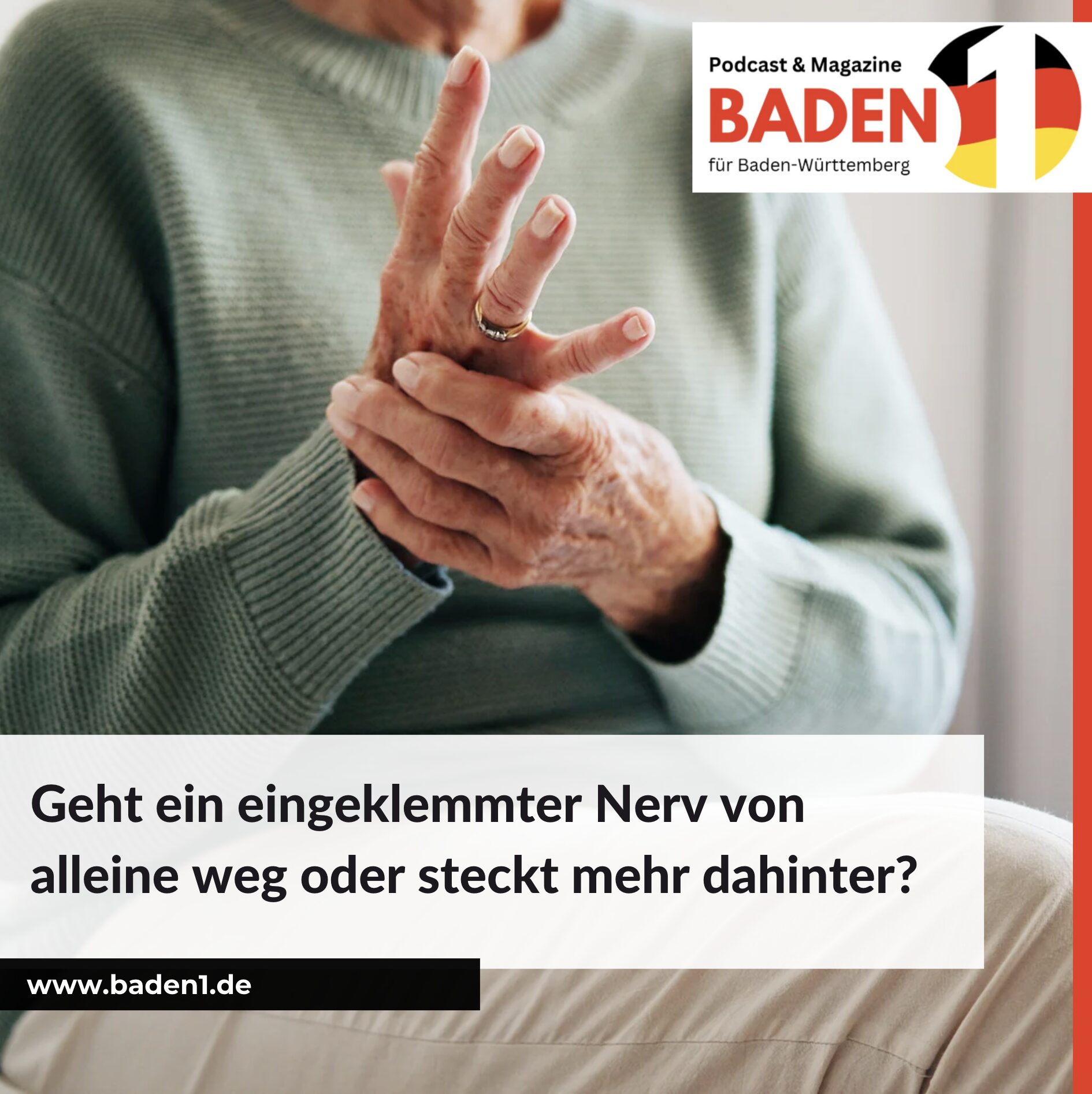 Geht ein eingeklemmter Nerv von alleine weg oder steckt mehr dahinter? Geht ein eingeklemmter Nerv von alleine weg oder steckt mehr dahinter?
