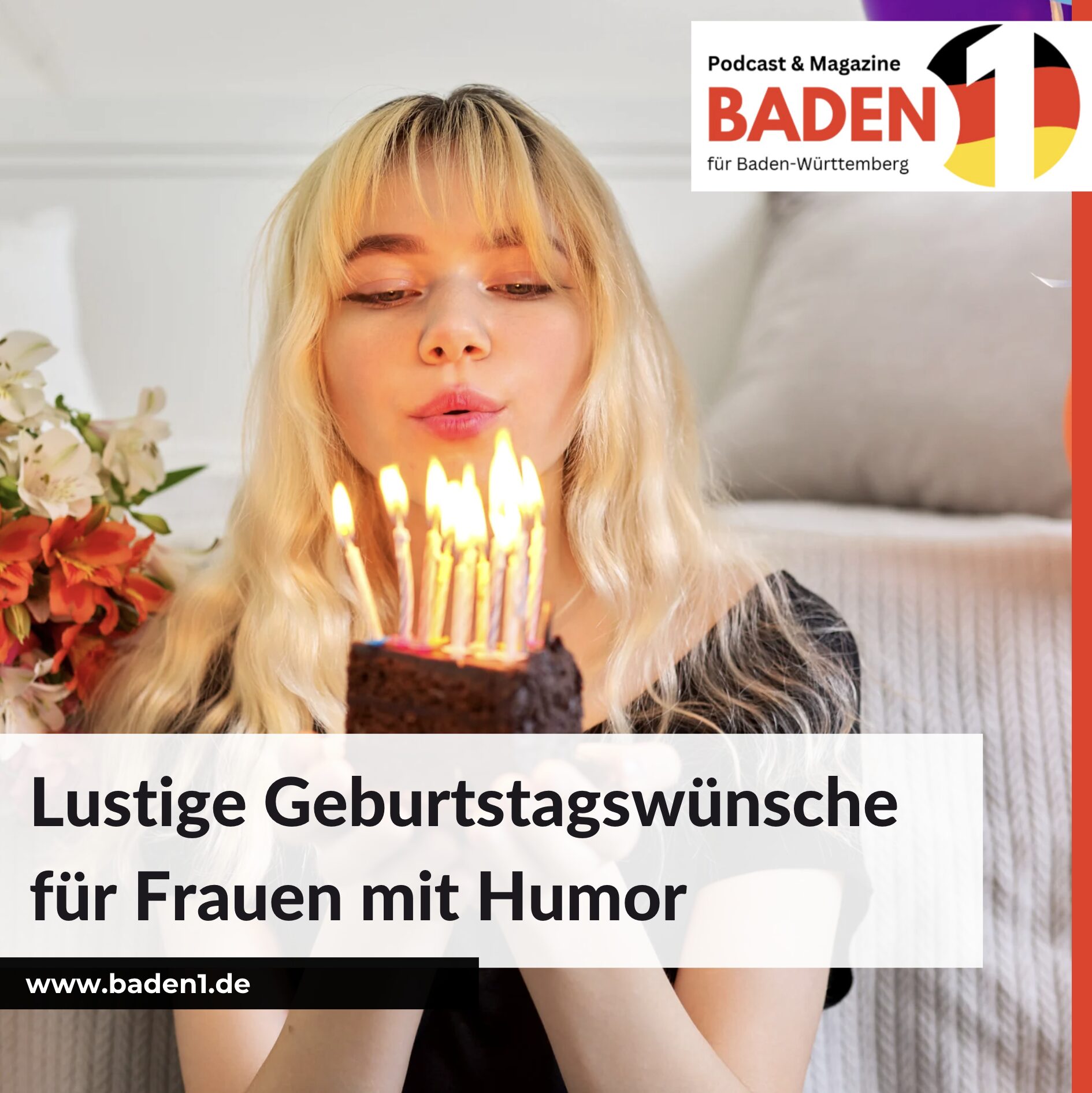 Lustige Geburtstagswünsche für Frauen mit Humor