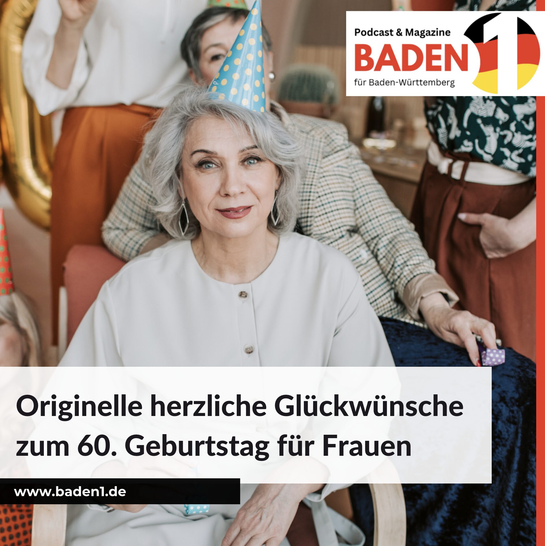Originelle herzliche Glückwünsche zum 60. Geburtstag für Frauen