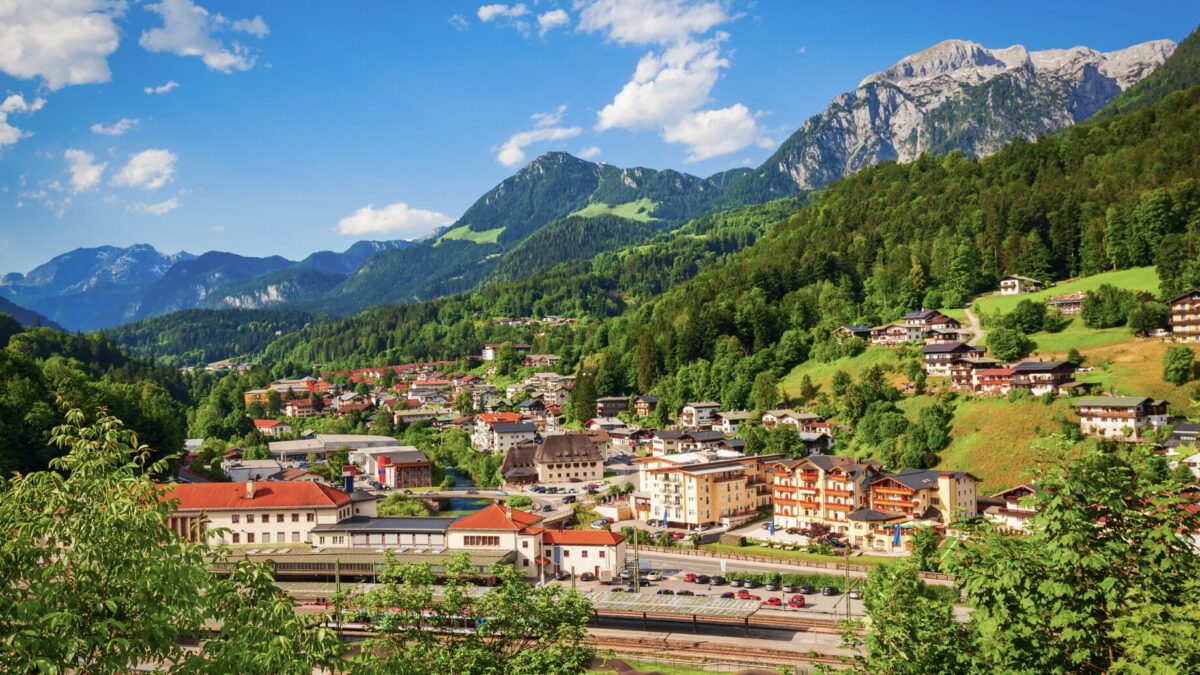 Schöne Orte in Bayern mit Bergen