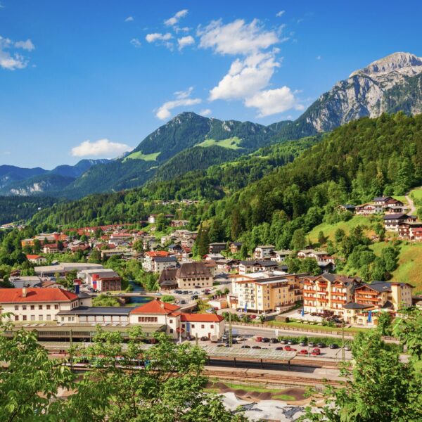 Schöne Orte in Bayern mit Bergen