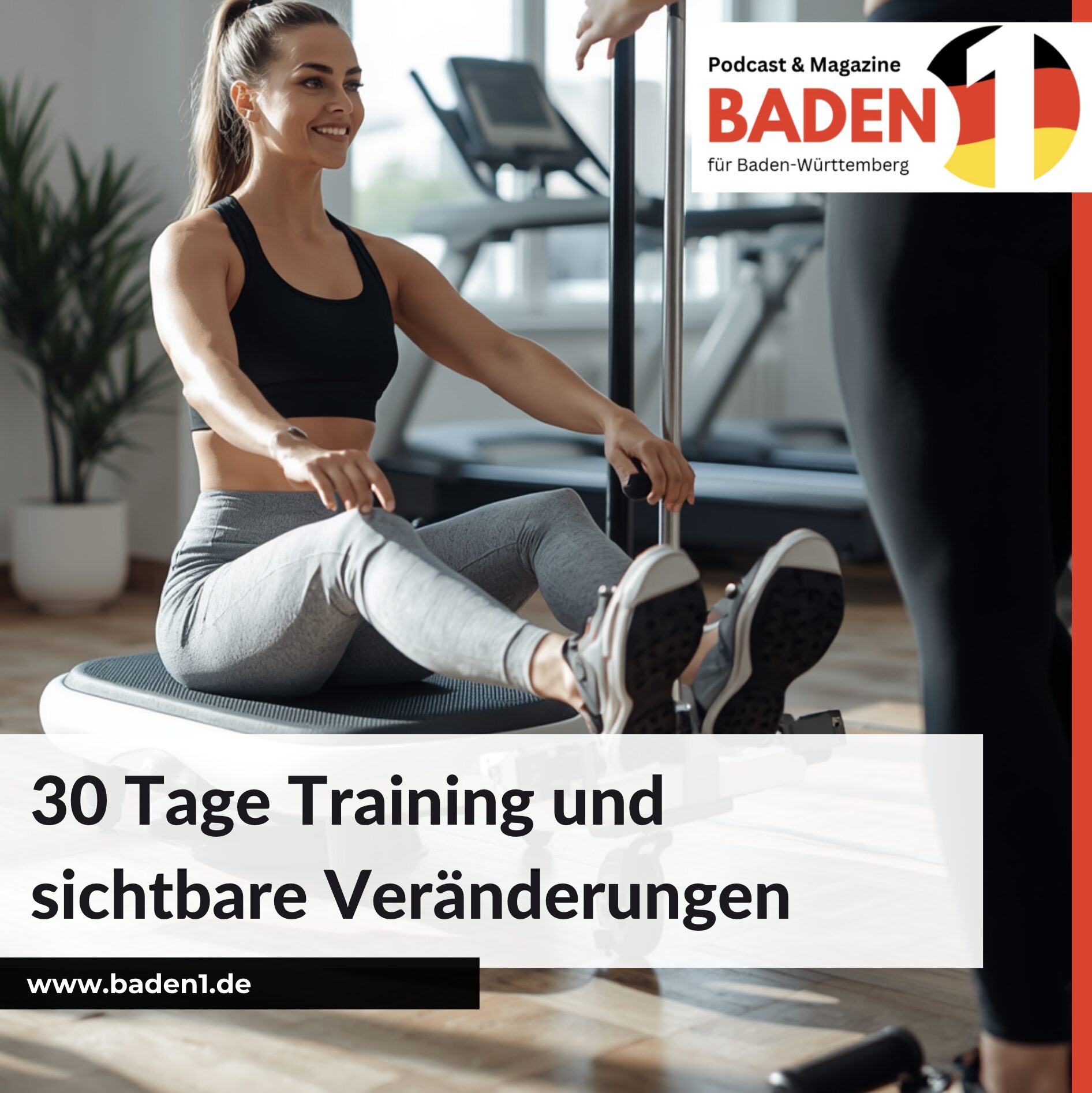 Vibrationsplatte zum Abnehmen - vorher nachher 30 Tage Training 