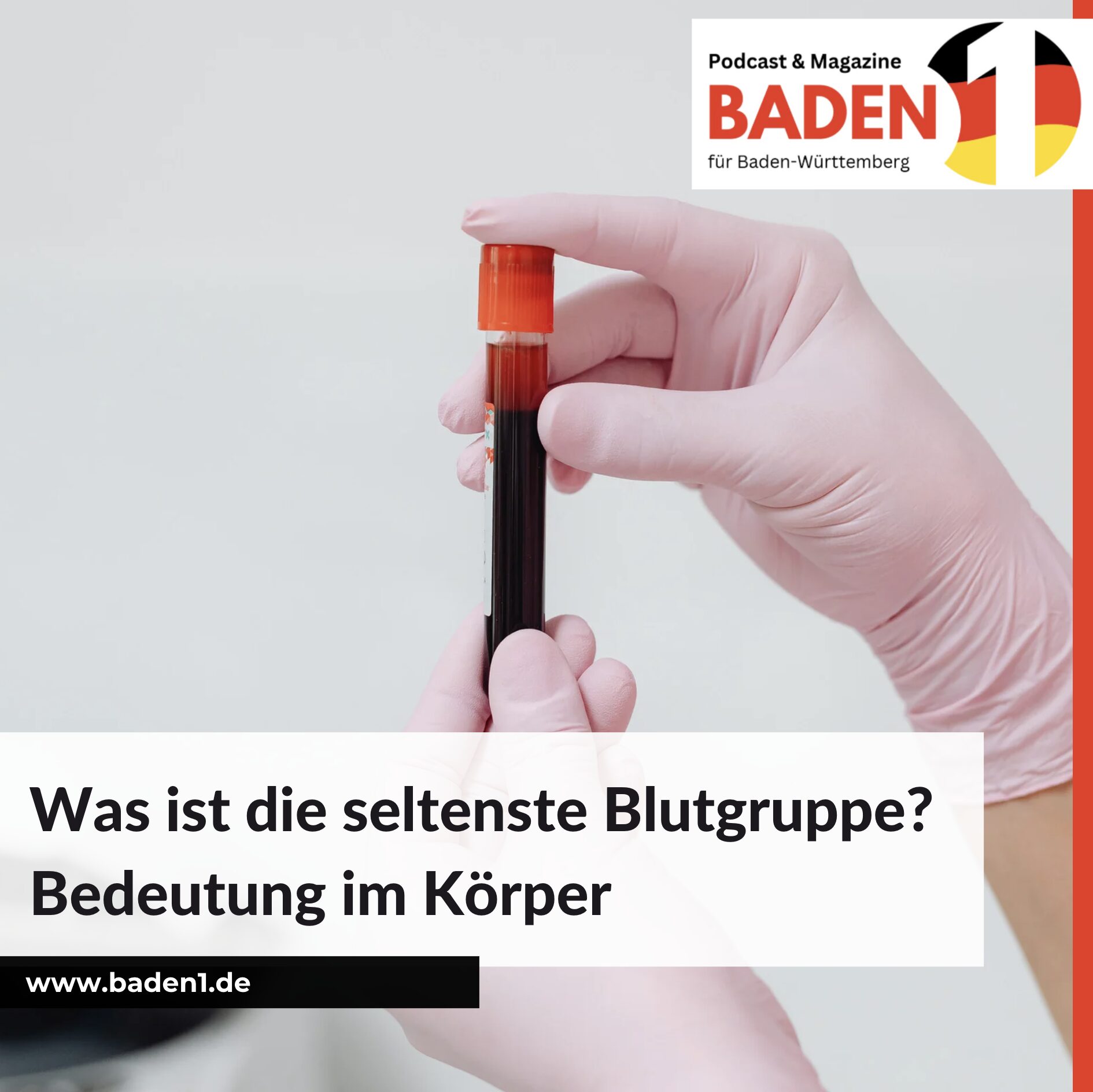 Was ist die seltenste Blutgruppe? Bedeutung im Körper