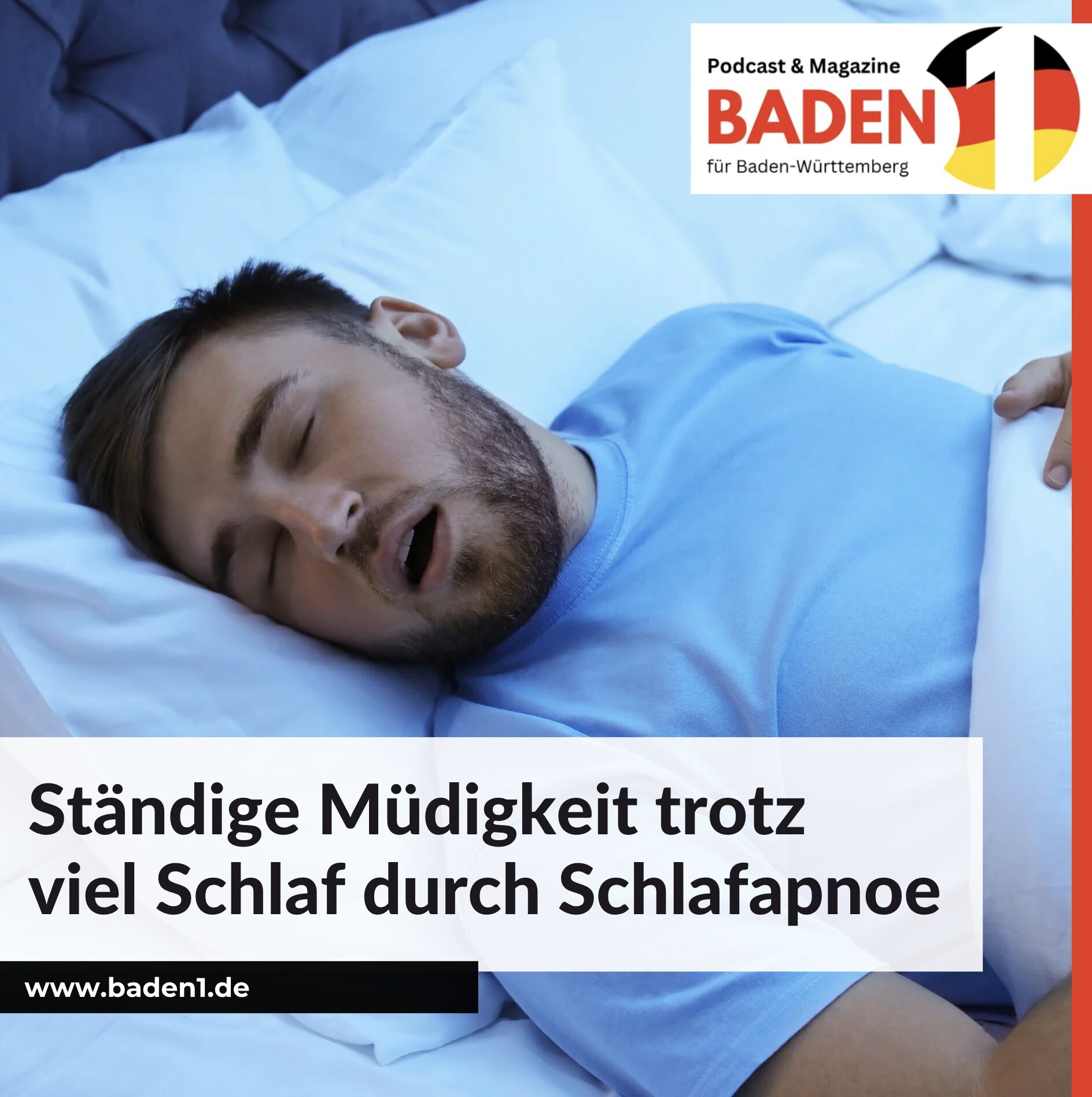 Ständige Müdigkeit trotz viel Schlaf durch Schlafapnoe
