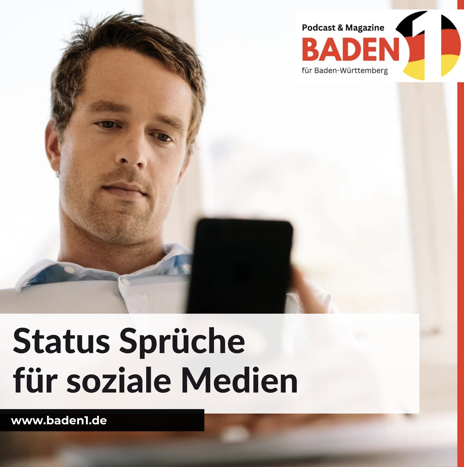 Starke Gedanken und Nachdenken über Gefühle - Status Sprüche für soziale Medien