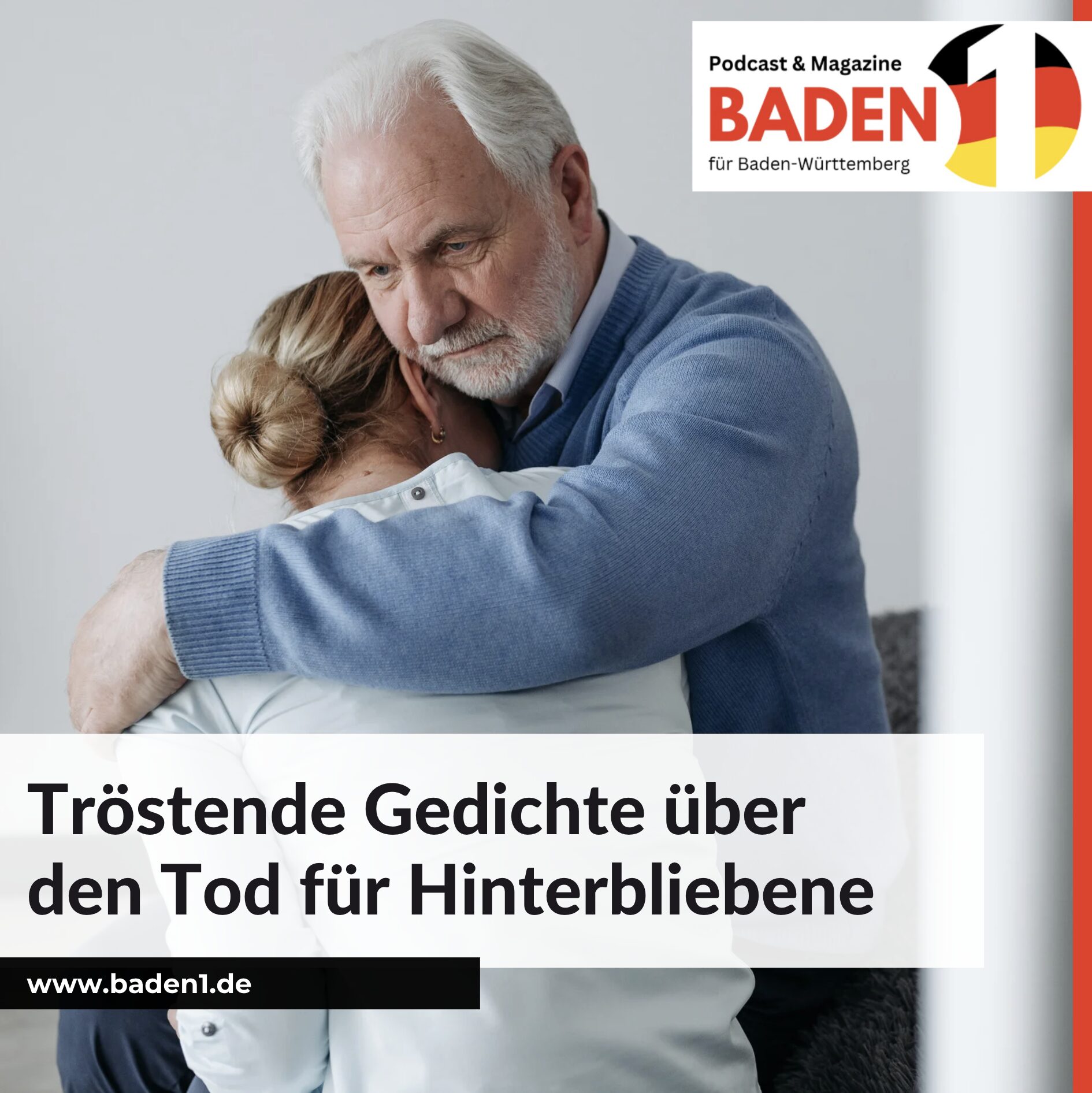 Tröstende Gedichte über den Tod für Hinterbliebene