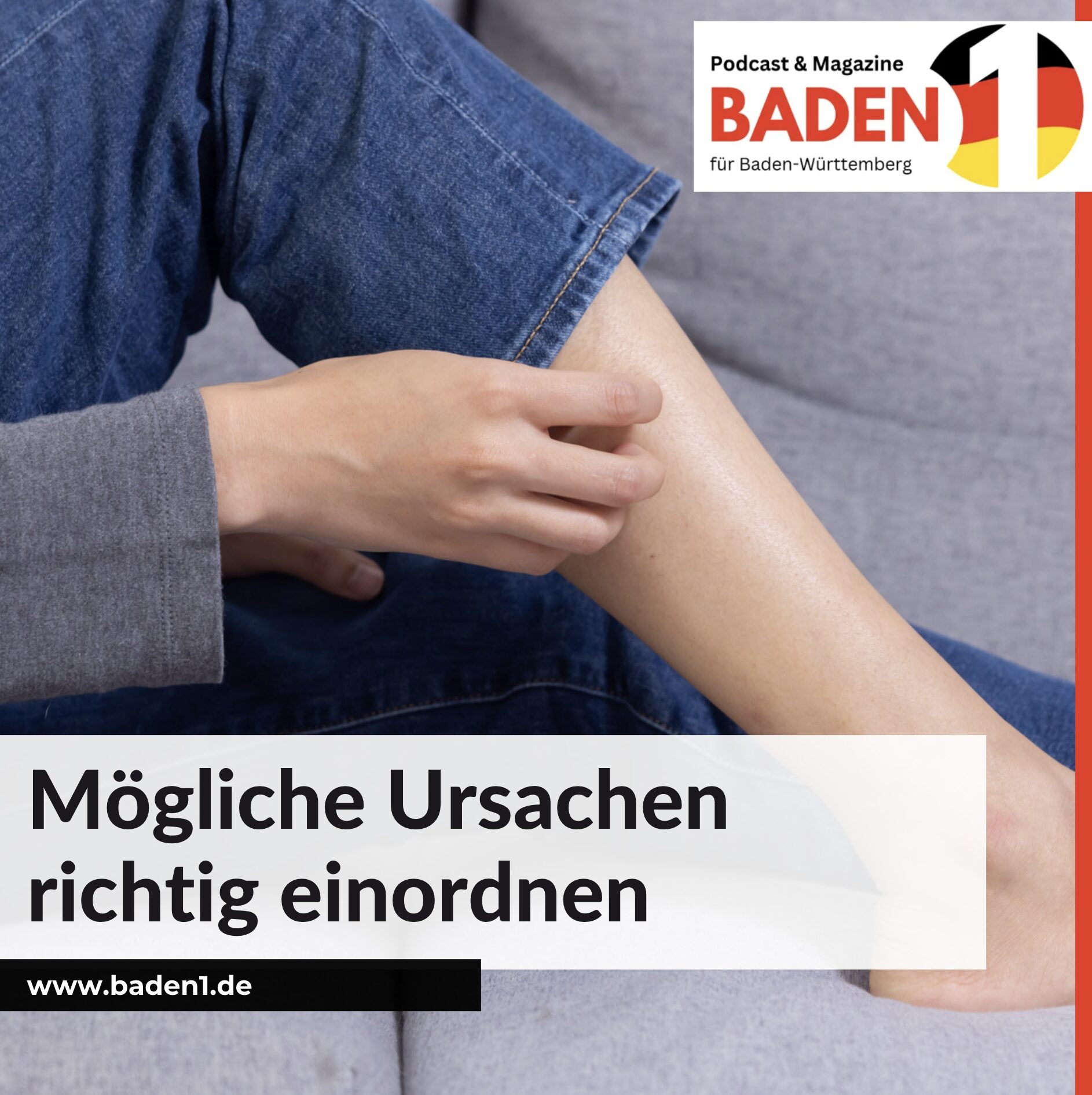 Warum jucken meine Beine abends? Mögliche Ursachen richtig einordnen