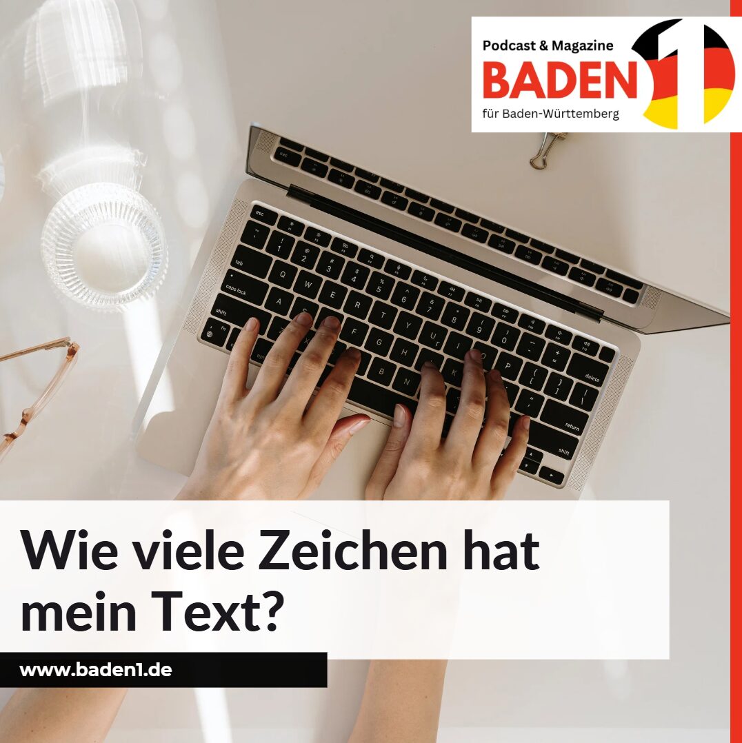 wie viel zeichen hat mein text