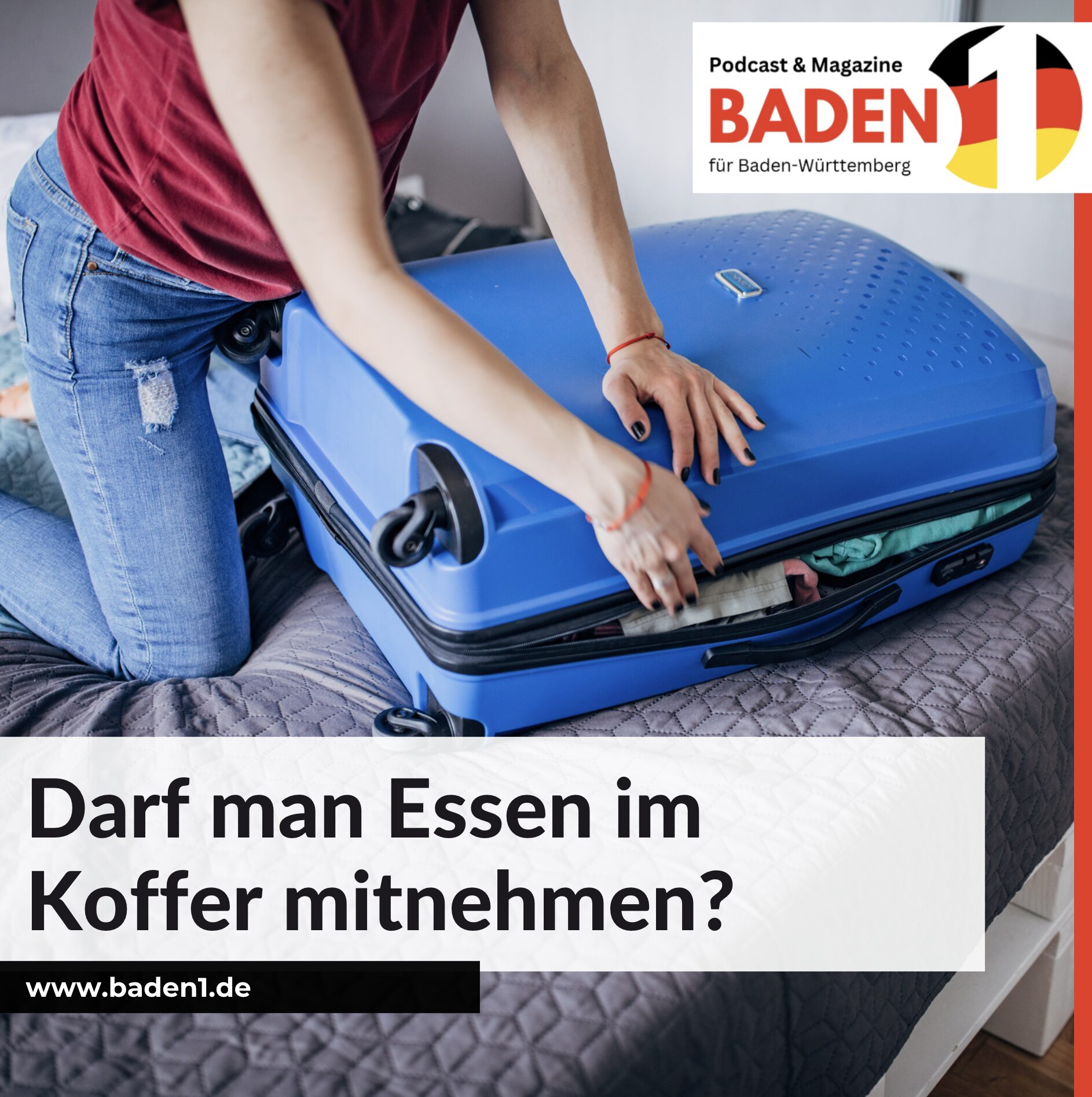 Darf man Essen im Koffer mitnehmen? Darf man Essen im Koffer mitnehmen?