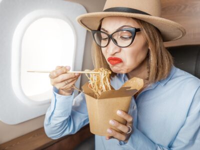 Darf man im Flugzeug Essen mitnehmen