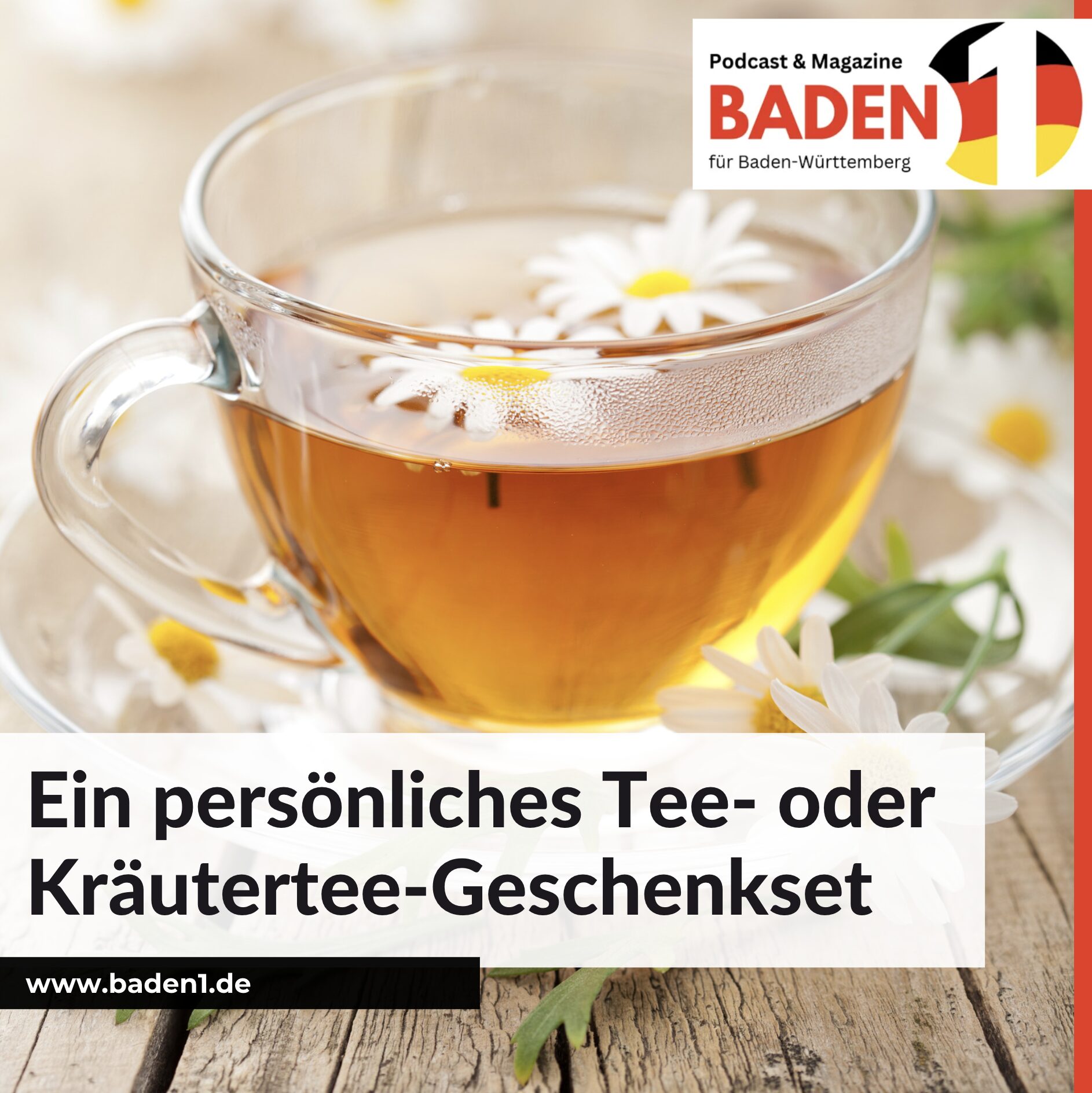 Ein persönliches Tee- oder Kräutertee-Geschenkset