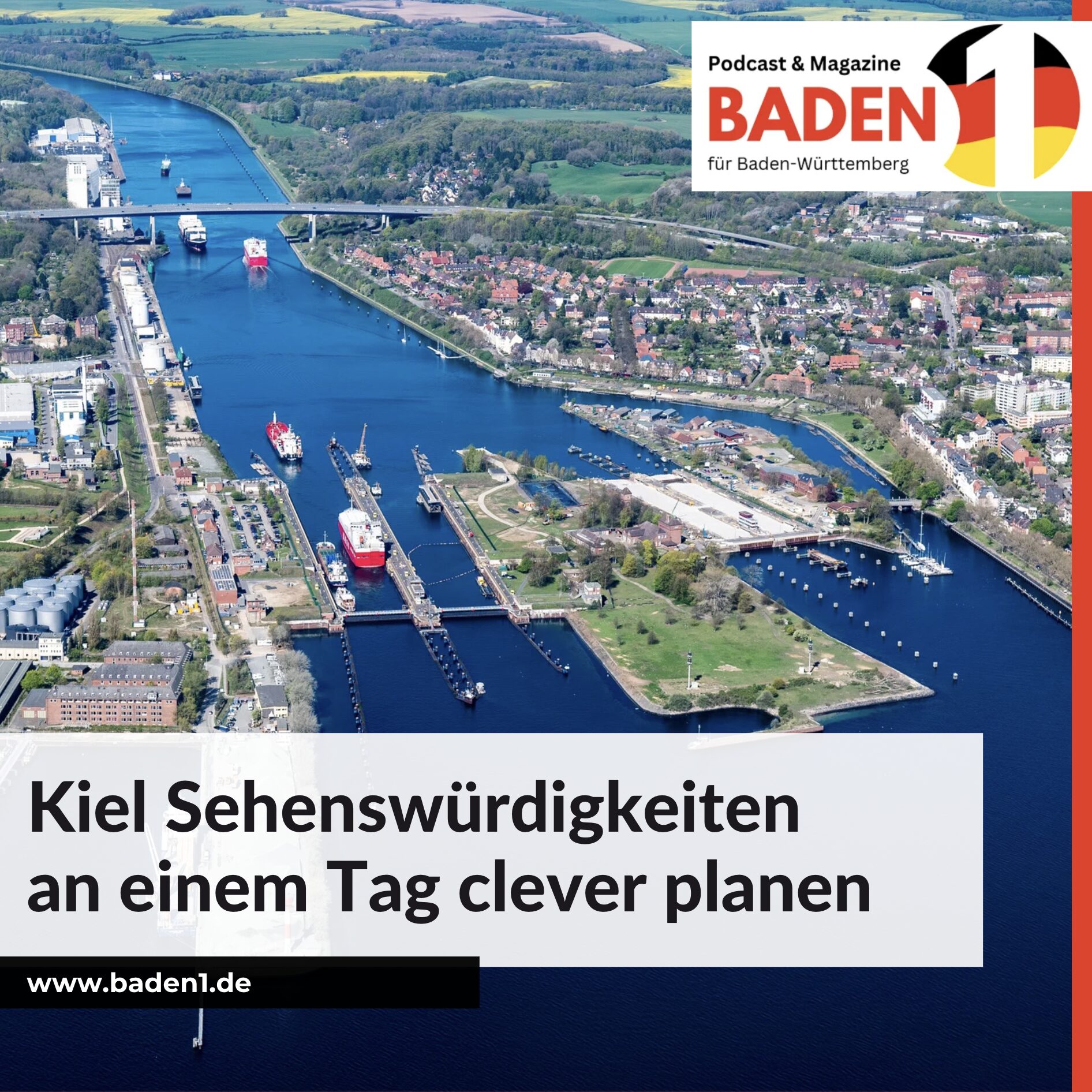 Kiel Sehenswürdigkeiten an einem Tag clever planen