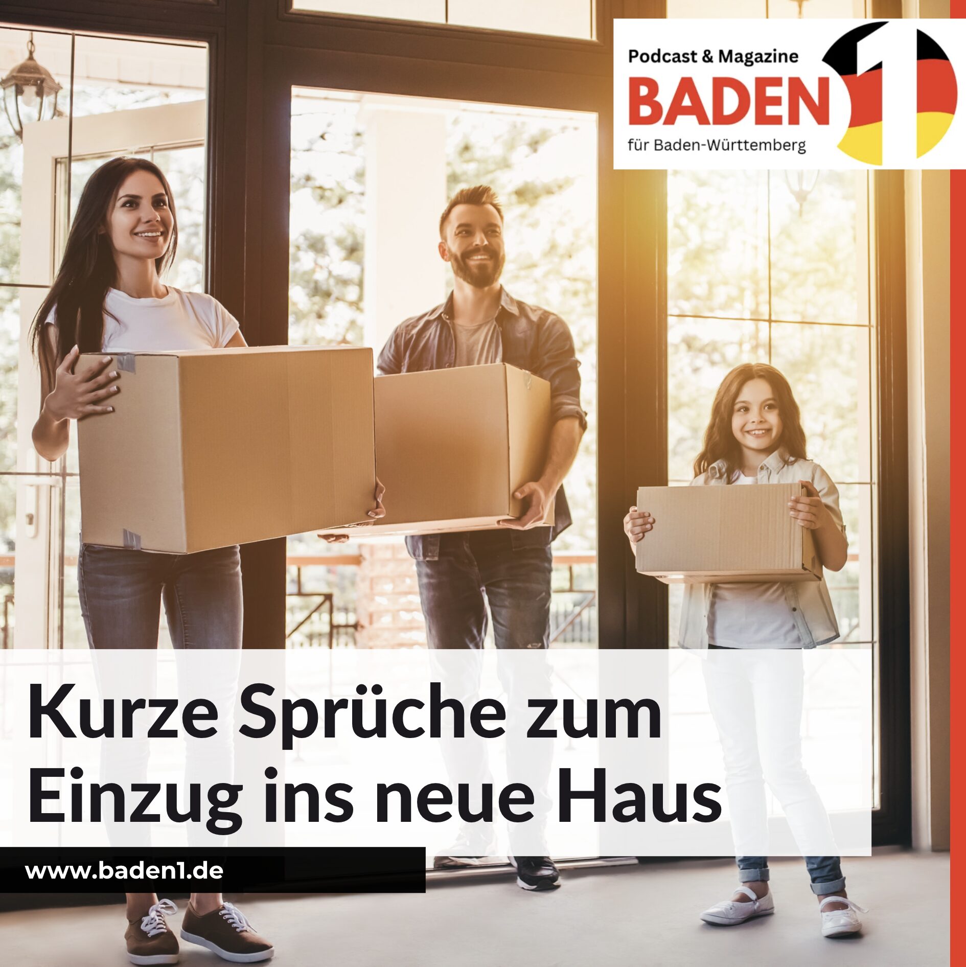 Kurze Sprüche zum Einzug ins neue Haus Kurze Sprüche zum Einzug ins neue Haus