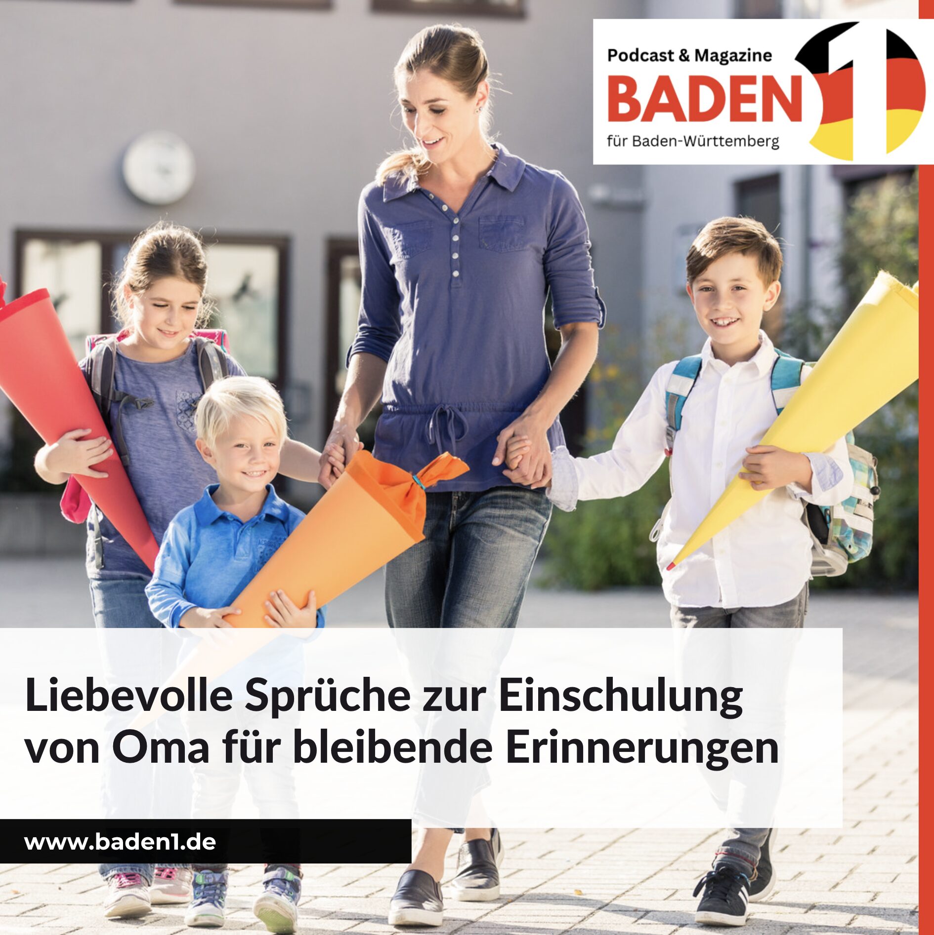 Liebevolle Sprüche zur Einschulung von Oma für bleibende Erinnerungen