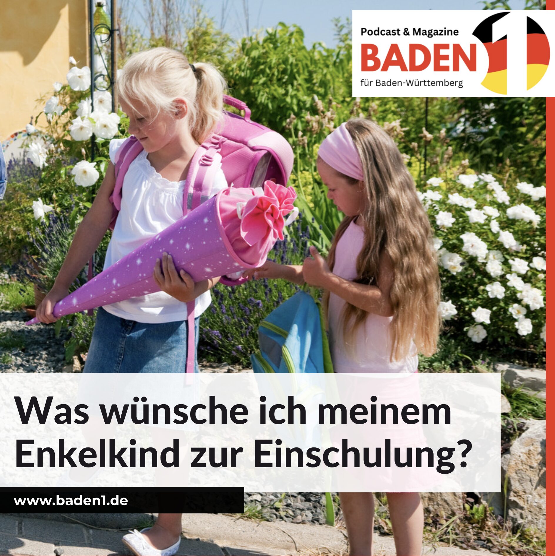 Was wünsche ich meinem Enkelkind zur Einschulung?