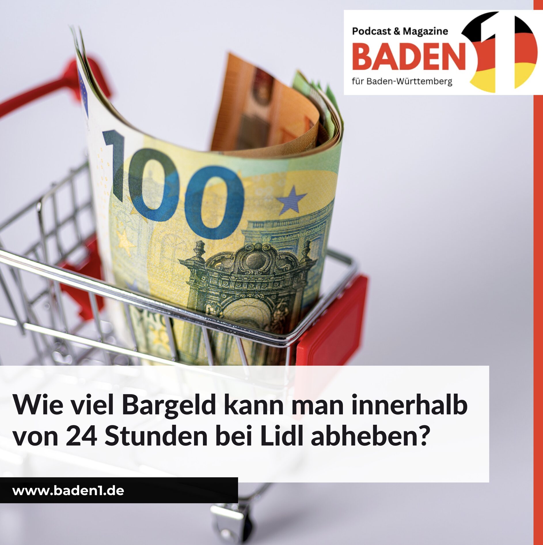 Wie viel Bargeld kann man innerhalb von 24 Stunden bei Lidl abheben? Wie viel Bargeld kann man innerhalb von 24 Stunden bei Lidl abheben?