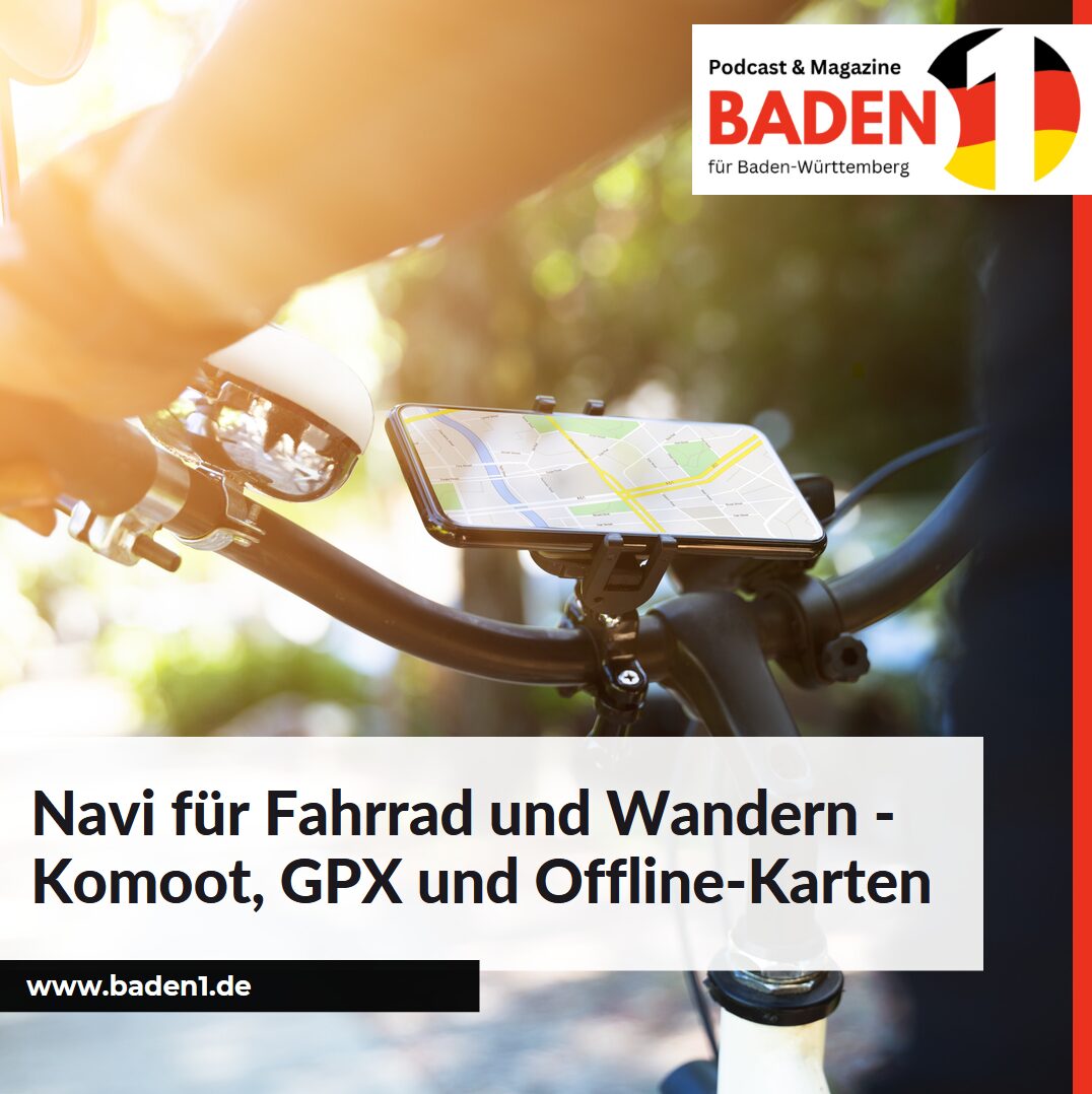 Navi für Fahrrad und Wandern - Komoot, GPX und Offline-Karten