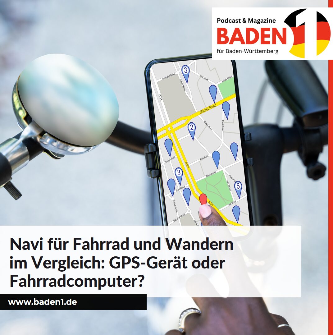 Navi für Fahrrad und Wandern im Vergleich: GPS-Gerät oder Fahrradcomputer?