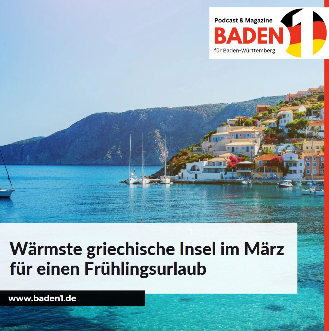 Wärmste griechische Insel im März für einen Frühlingsurlaub