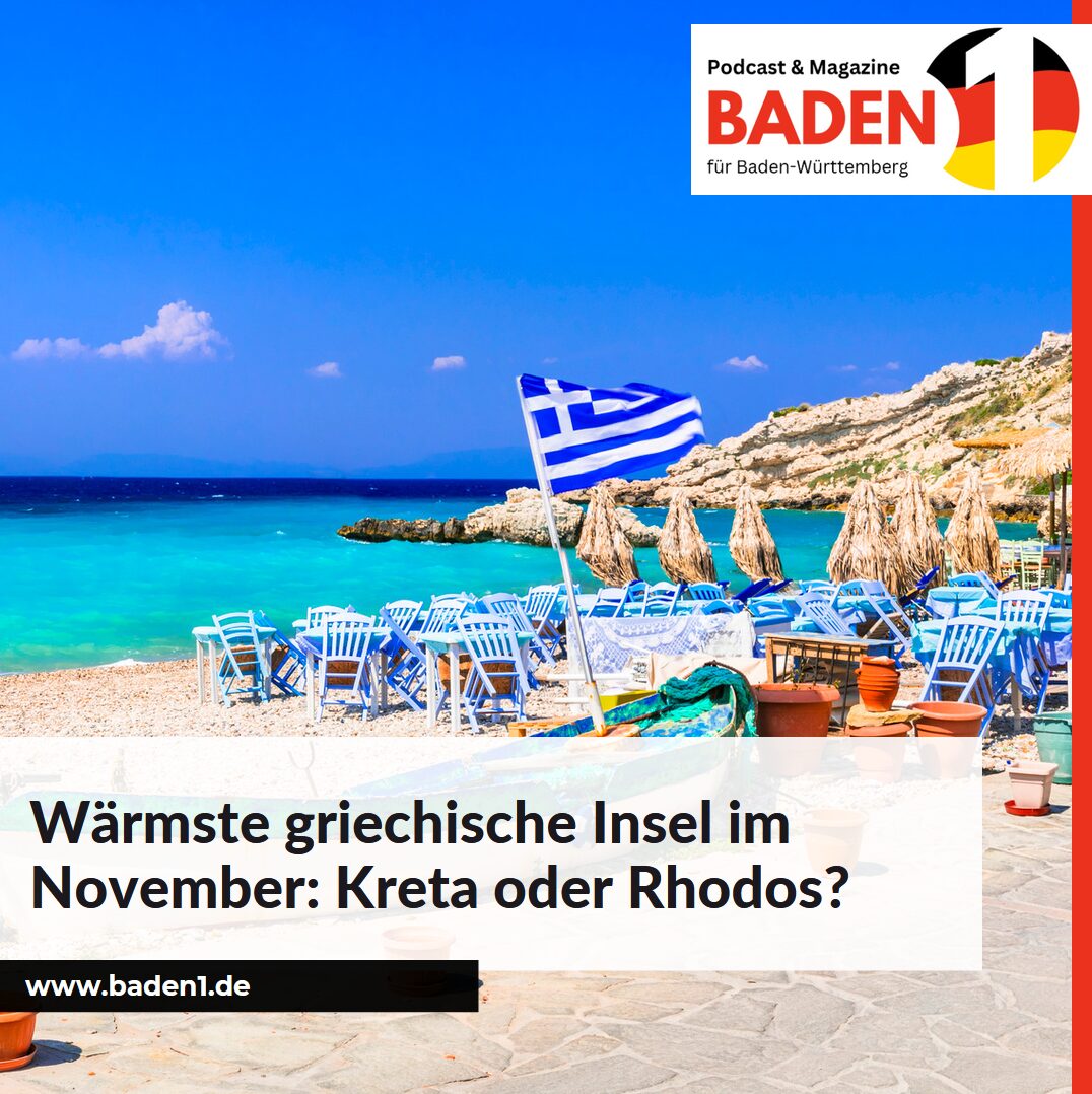 Wärmste griechische Insel im November: Kreta oder Rhodos?