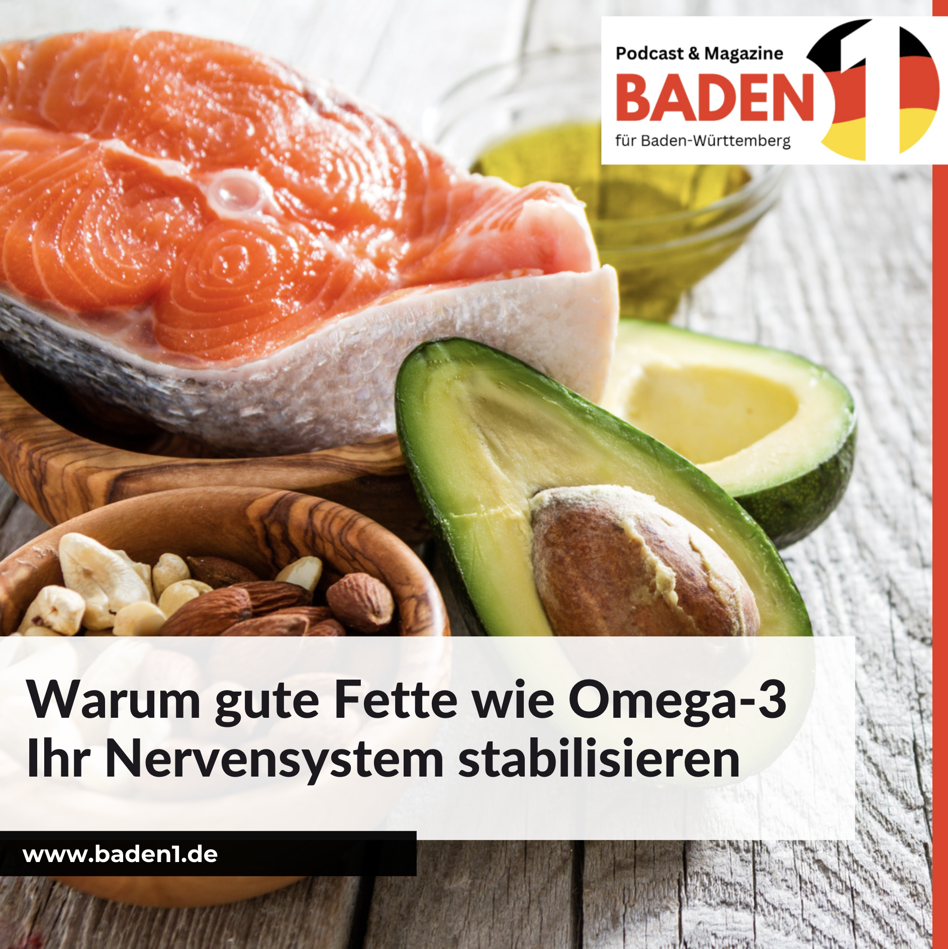 Warum gute Fette wie Omega-3 Ihr Nervensystem stabilisieren