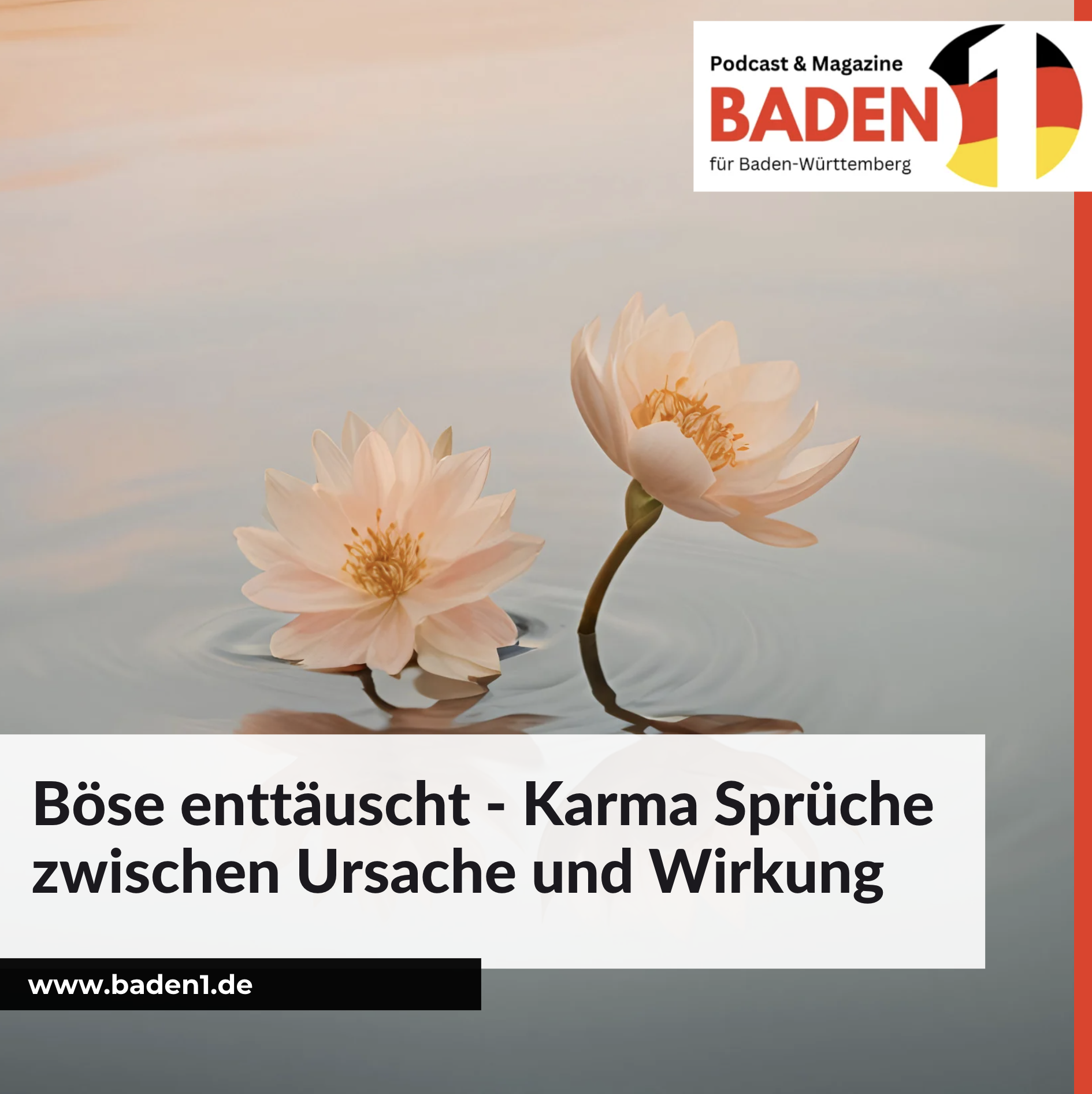 Böse enttäuscht - Karma Sprüche zwischen Ursache und Wirkung