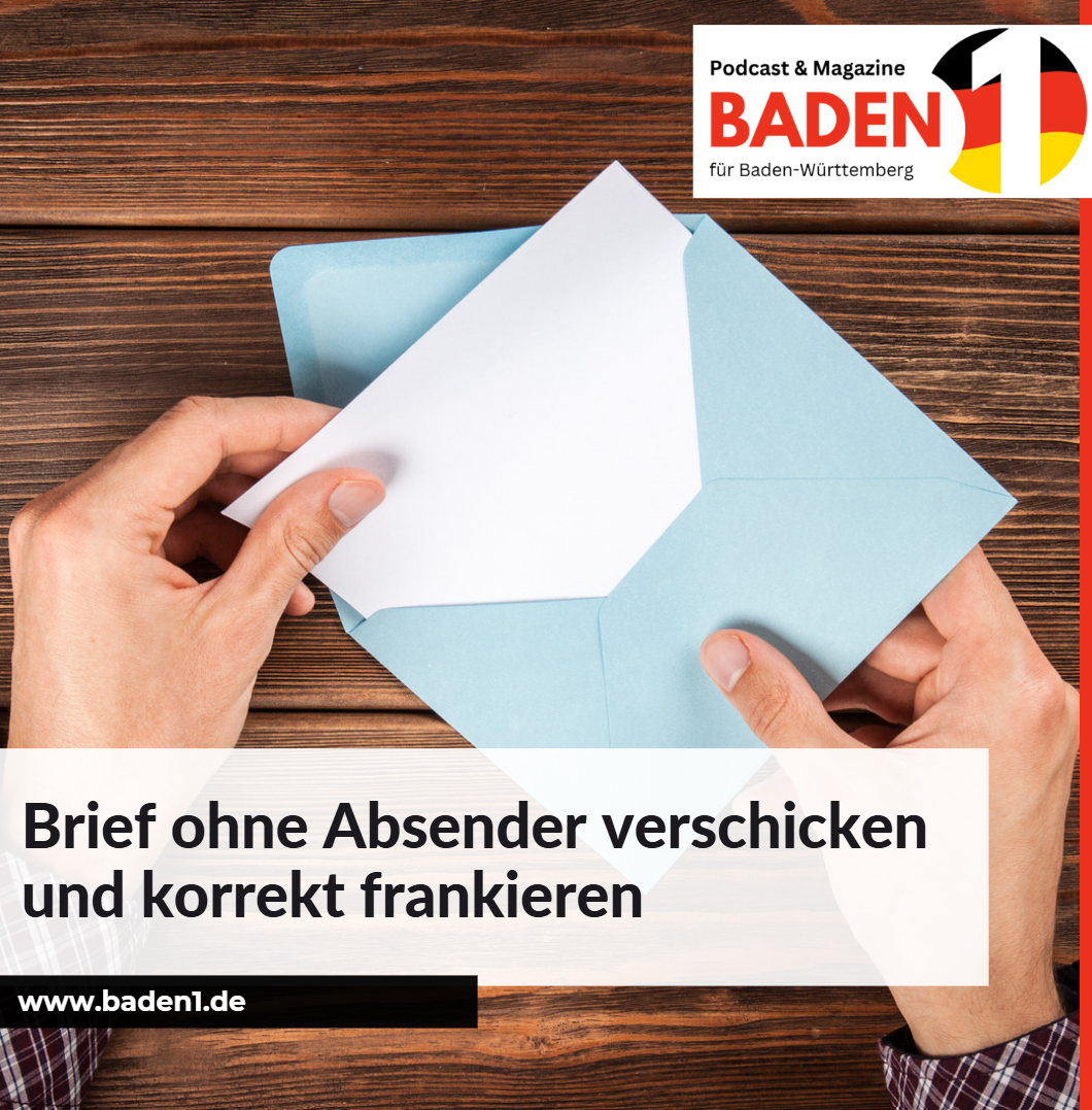 Brief ohne Absender verschicken und korrekt frankieren Brief ohne Absender verschicken und korrekt frankieren