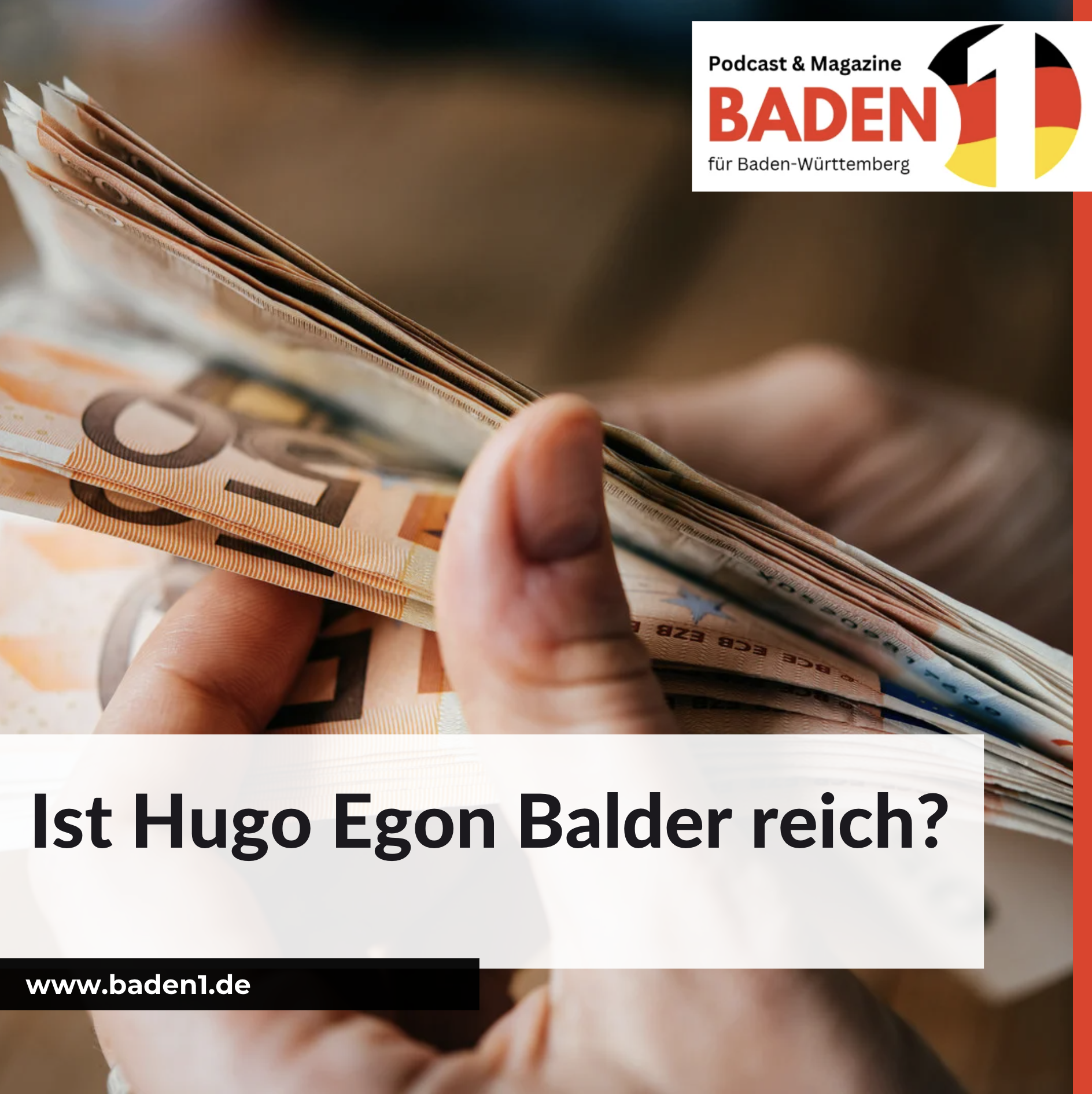 Ist Hugo Egon Balder reich?