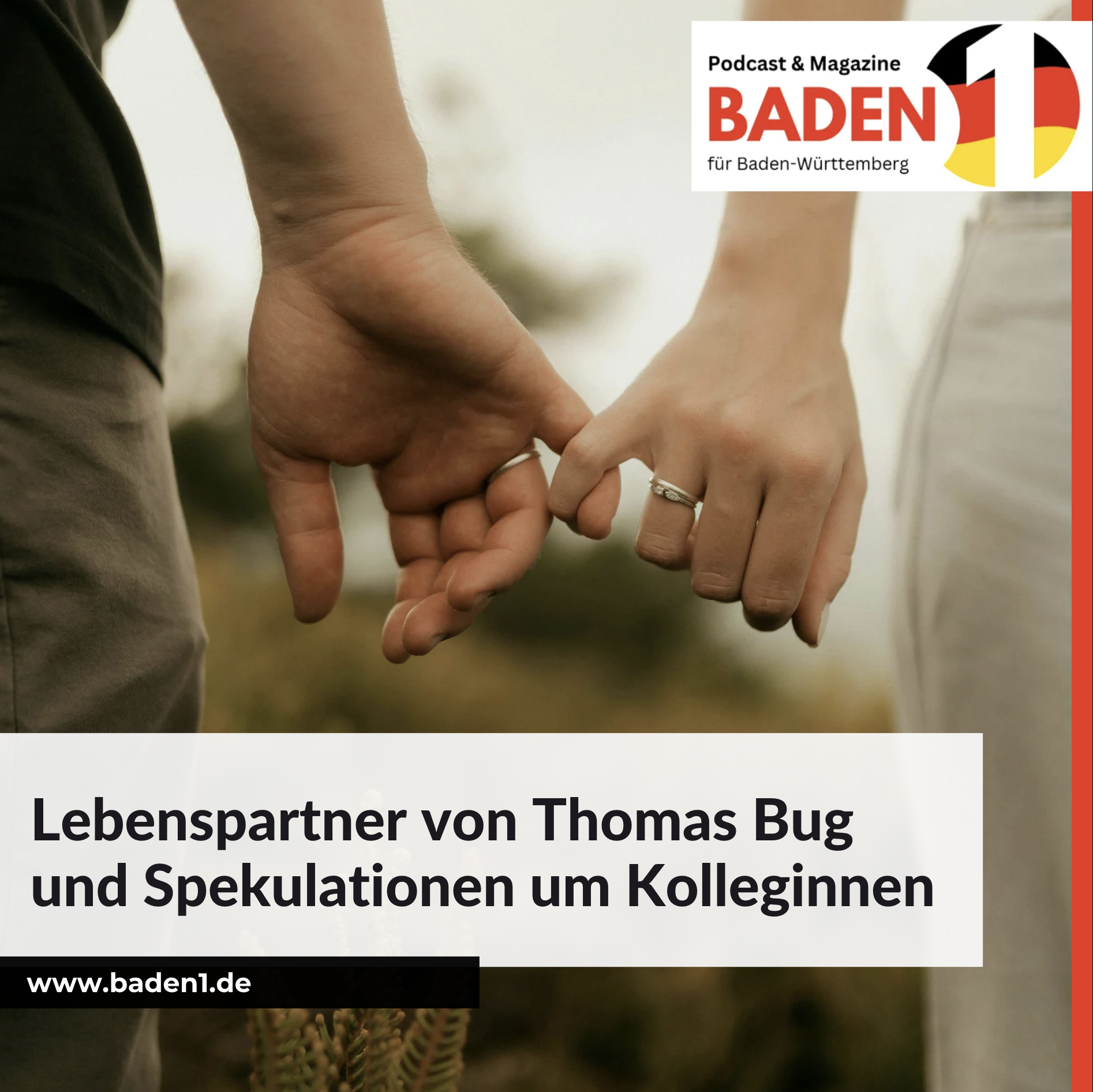 Lebenspartner von Thomas Bug und Spekulationen um Kolleginnen