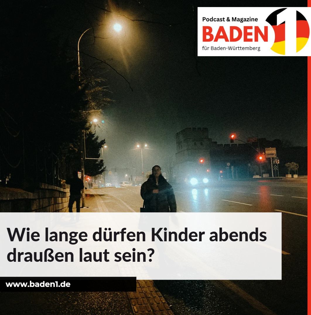 Wie lange dürfen Kinder abends draußen laut sein